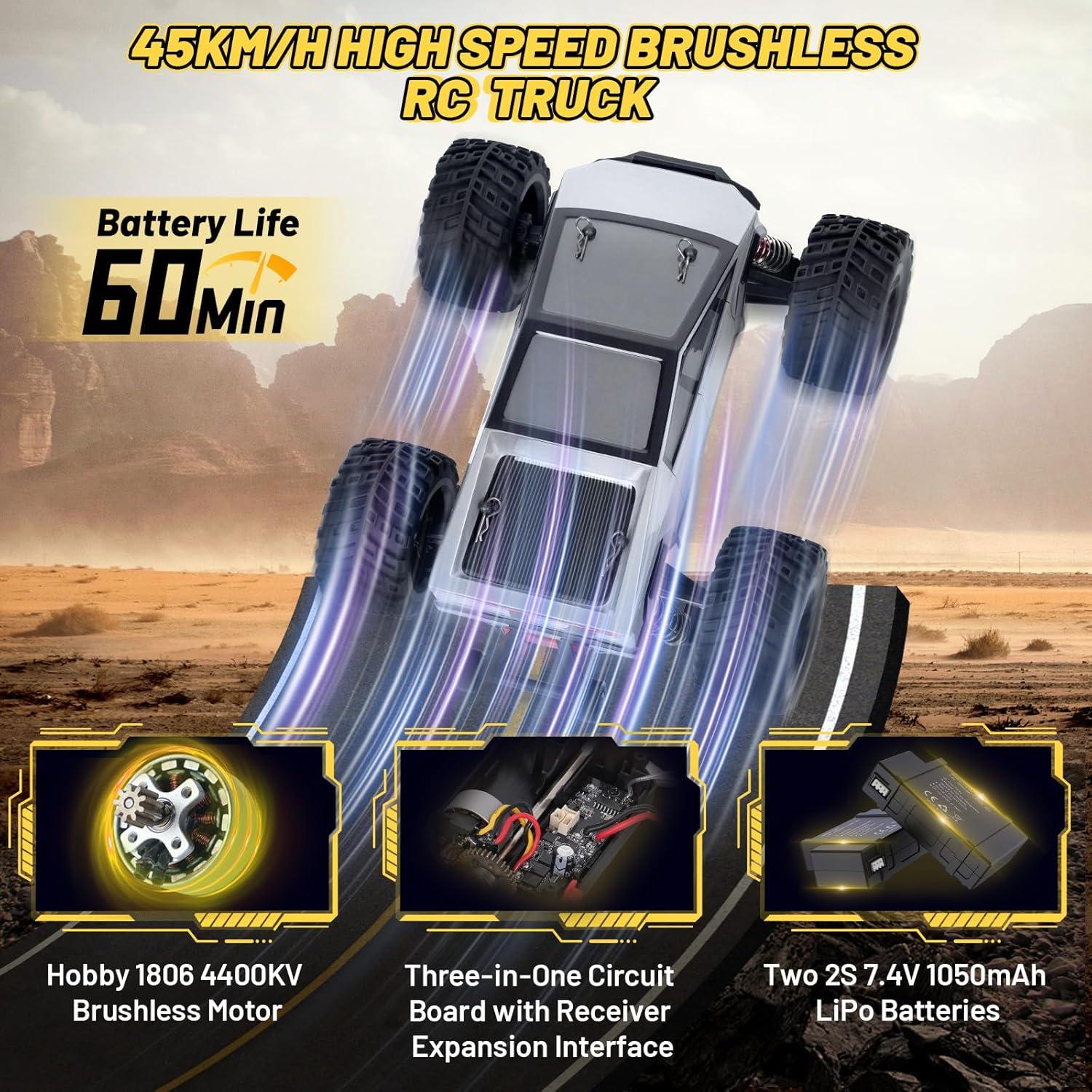 Coche RC CoolFree JT20W 4x4 Brushless 1/20 Todo Terreno