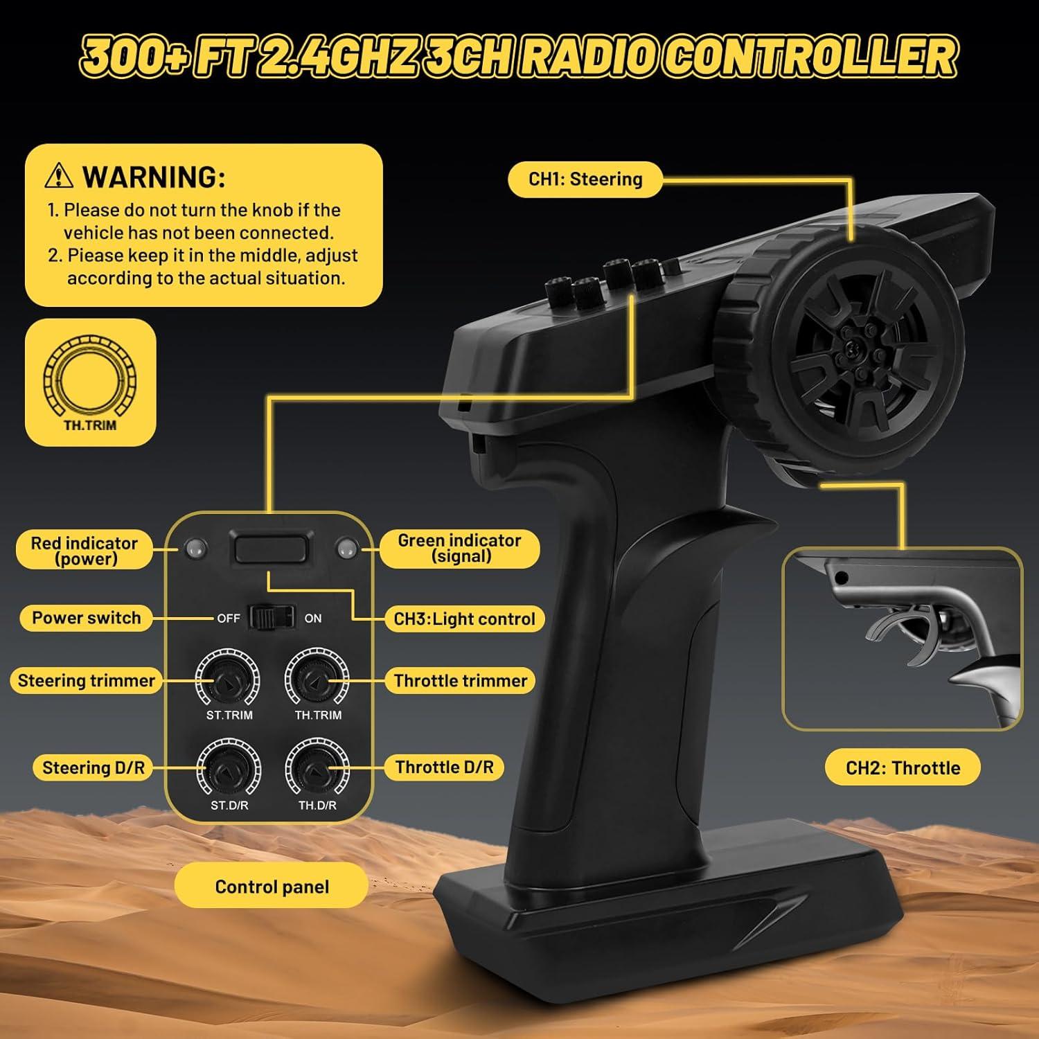 Coche RC CoolFree JT20W 4x4 Brushless 1/20 Todo Terreno