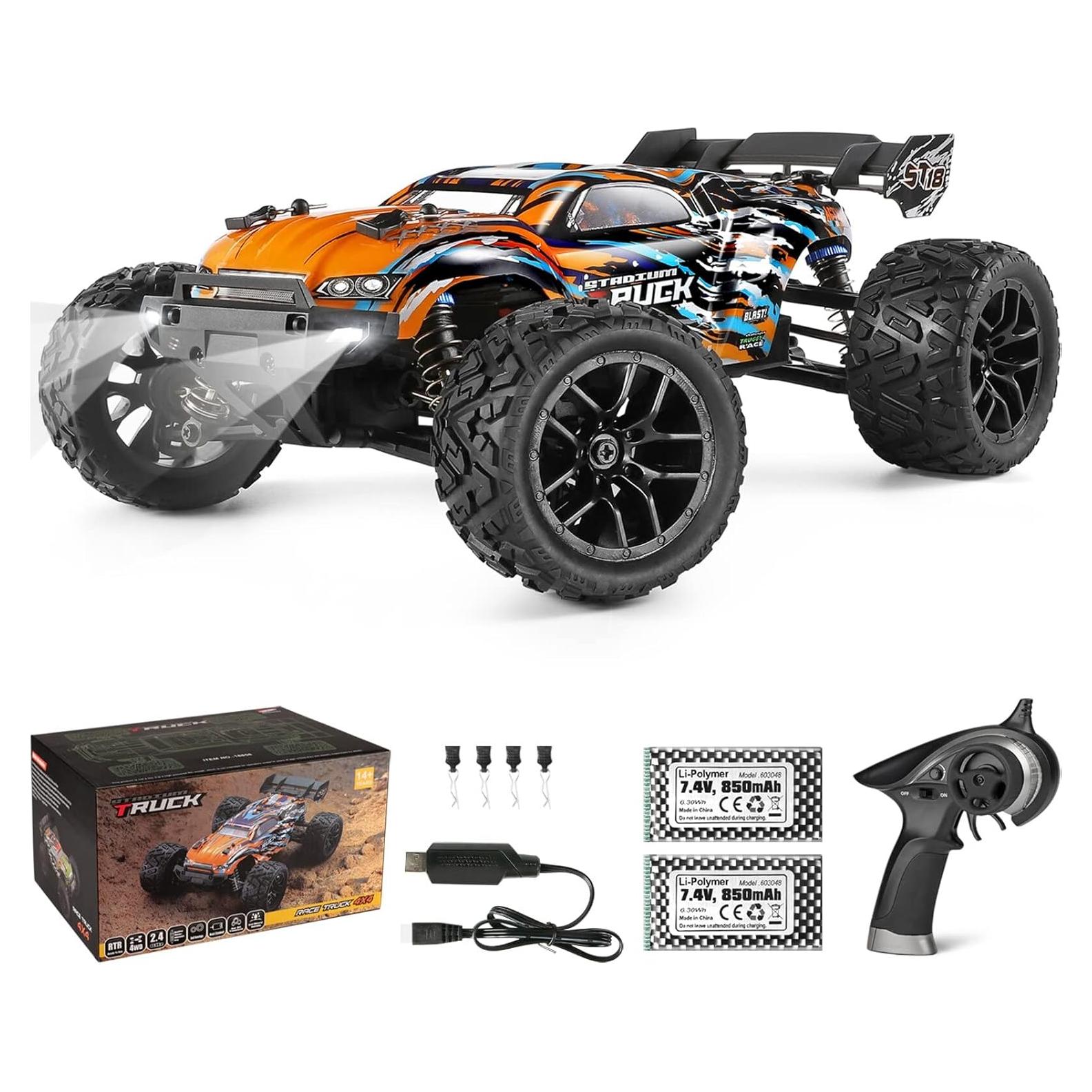 Coche RC Todo Terreno Haiboxing 1:18 36KM/H 4WD IPX4