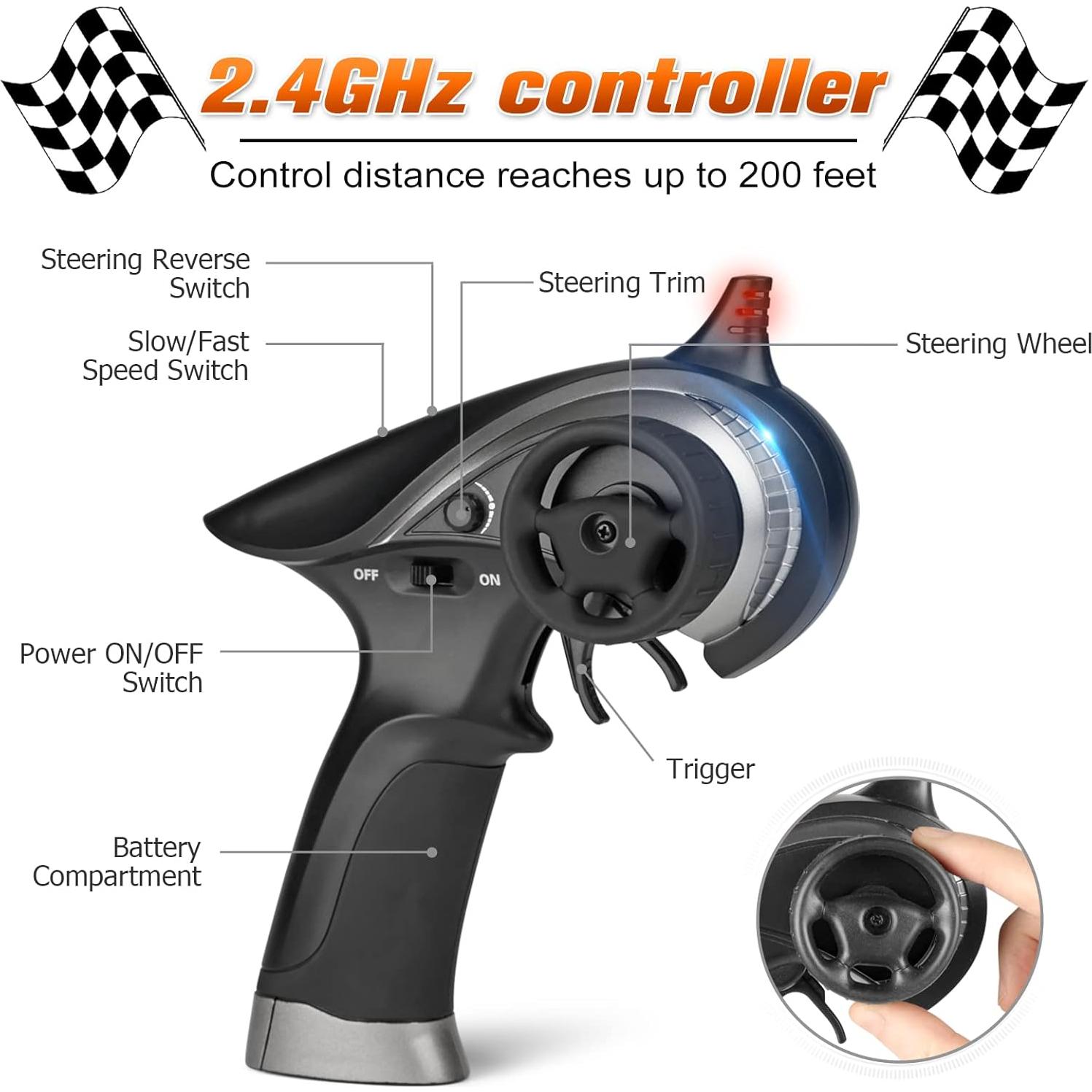 Coche RC Todo Terreno Haiboxing 1:18 36KM/H 4WD IPX4