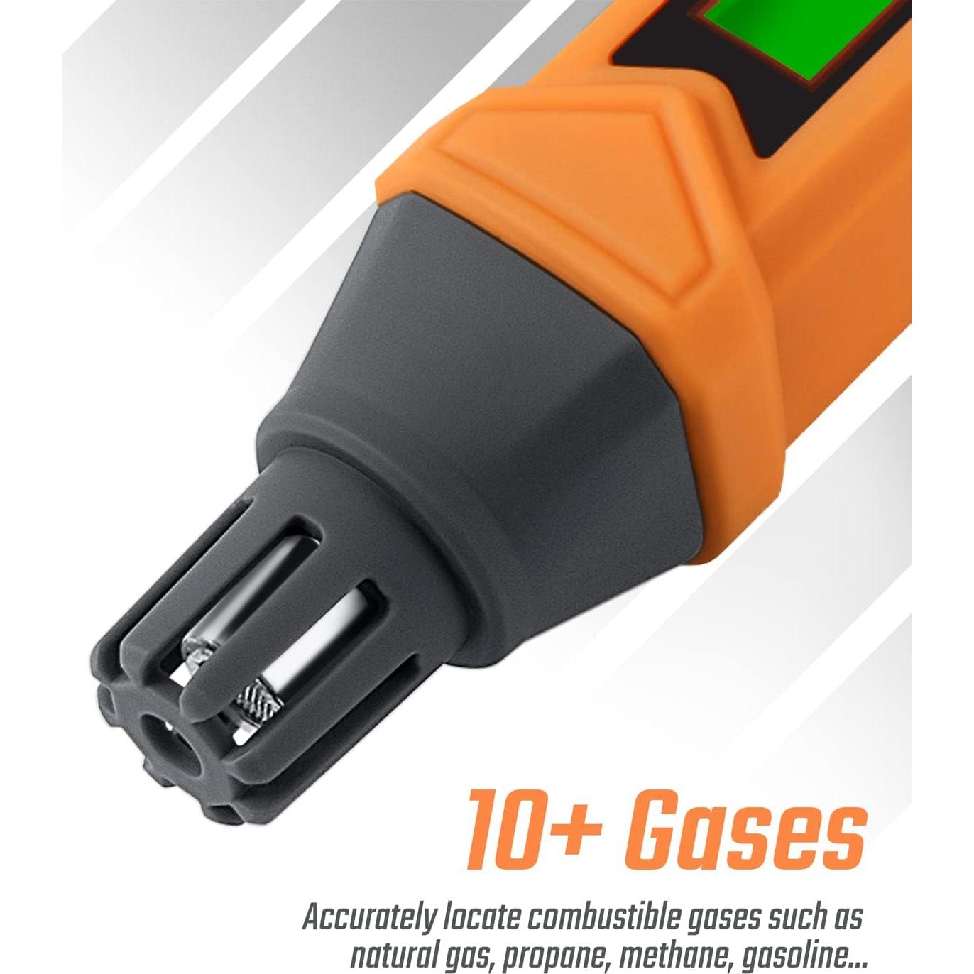 Detector de Fugas de Gas TOPTES PT199 con Alarma Visual y Auditiva