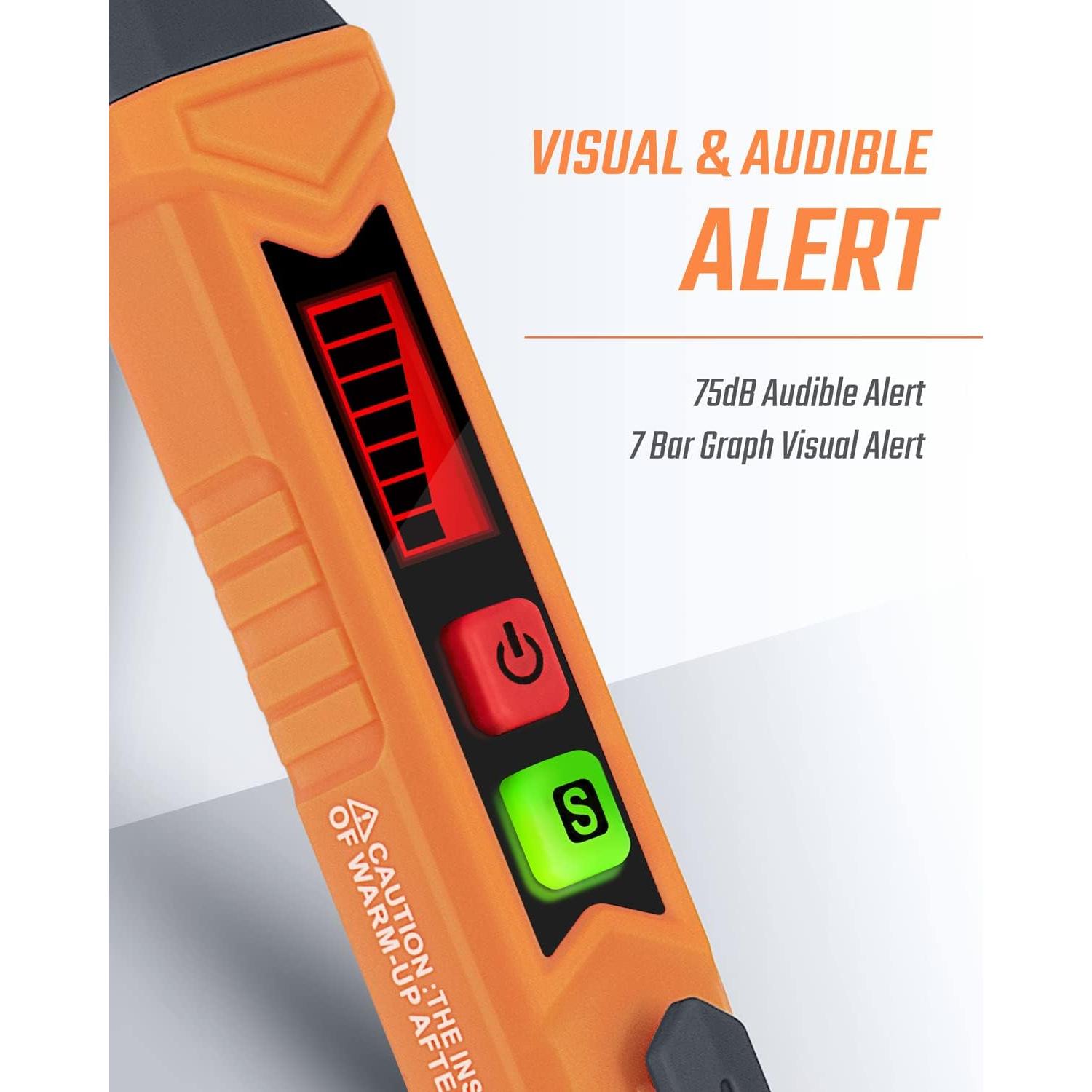 Detector de Fugas de Gas TOPTES PT199 con Alarma Visual y Auditiva