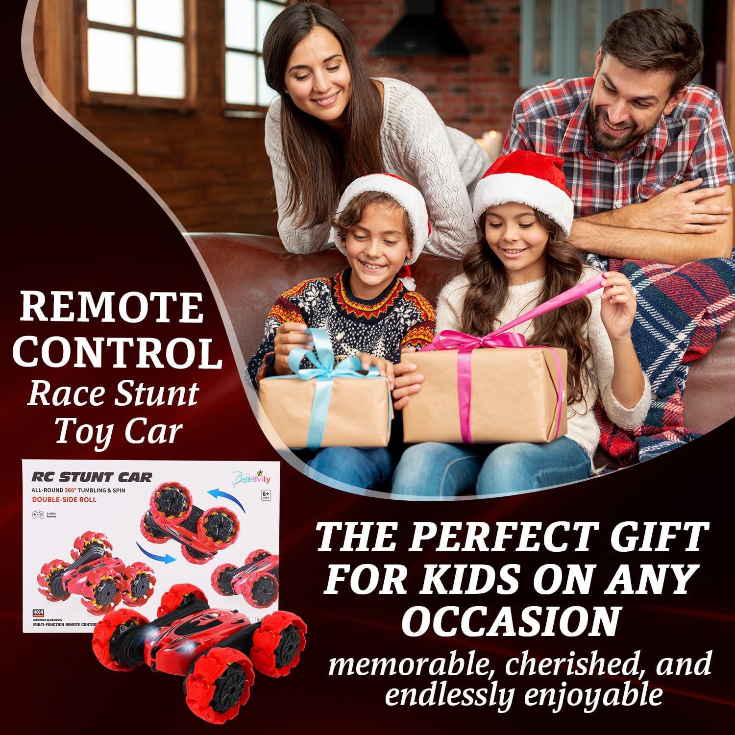 Coche de Control Remoto RC Doble Lado 360° LED Shantou