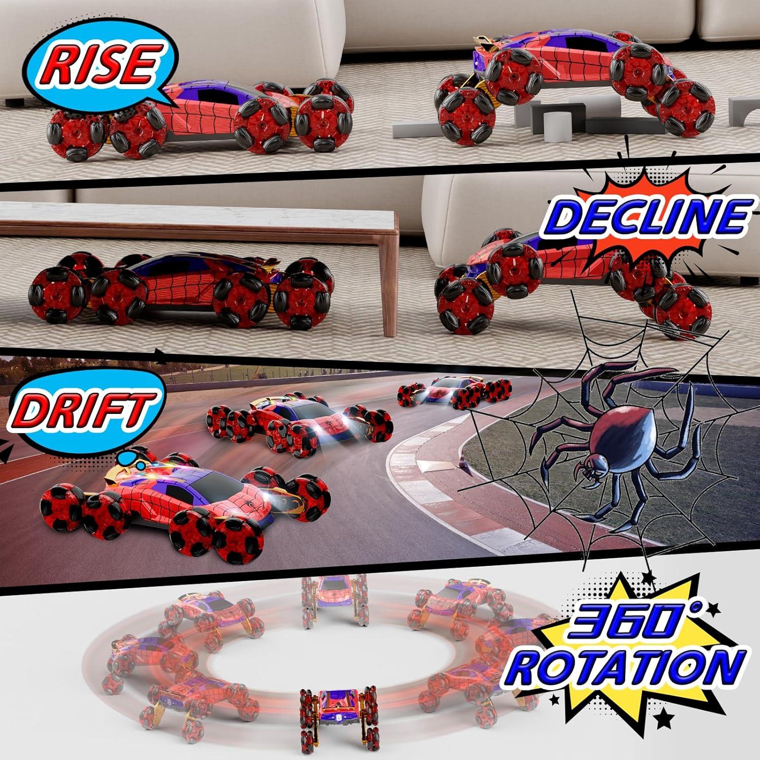 Coche de Control Remoto 8WD GUANGDONG con Luz Fría y Rocío