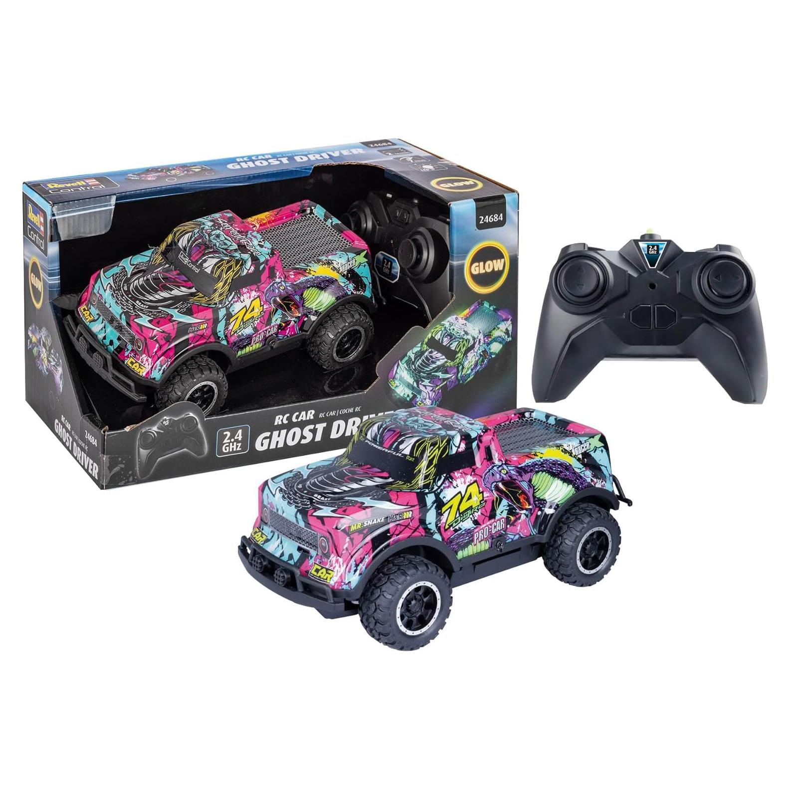 Coche de Control Remoto Revell Ghost Driver Iluminado 17.5cm