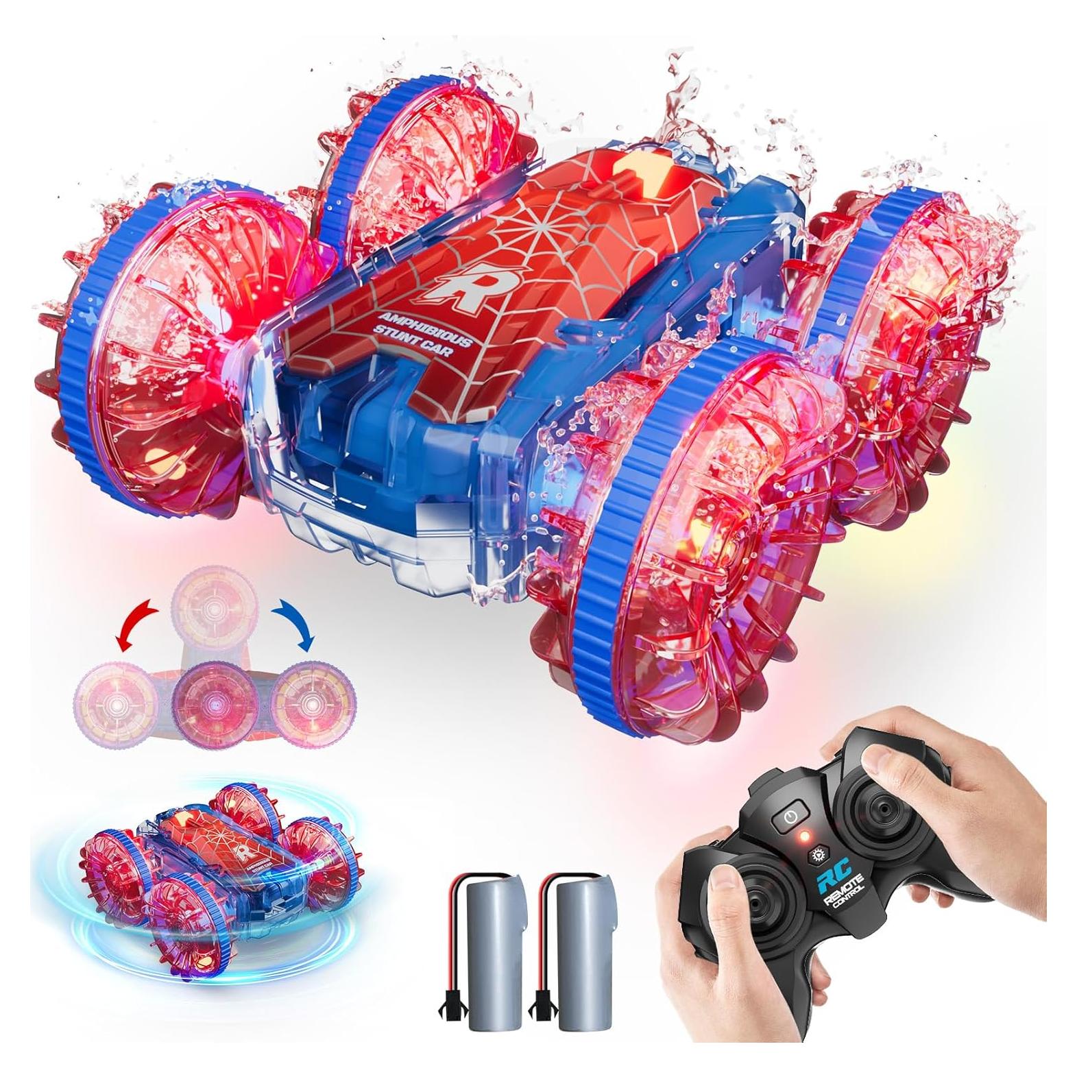 Coche RC Acuático Impermeable RENLOG YL103 4WD LED 70 Min