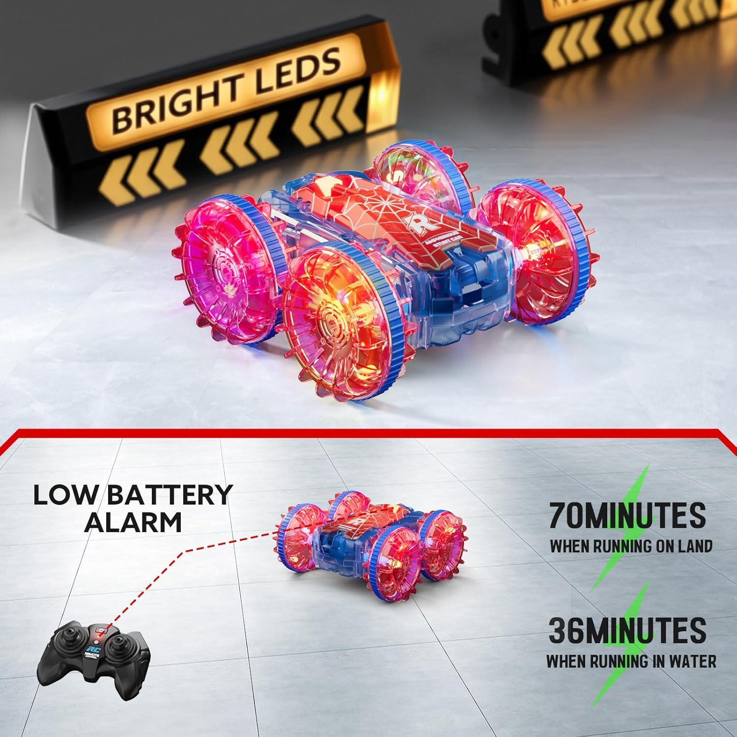 Coche RC Acuático Impermeable RENLOG YL103 4WD LED 70 Min