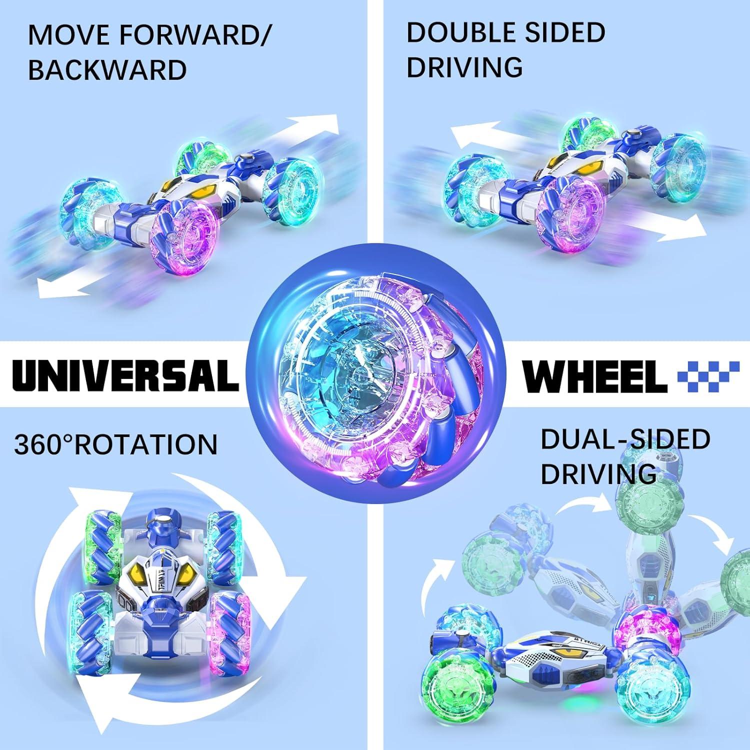 Coche de Acrobacias RC FLUESTON 4WD Detección de Gestos