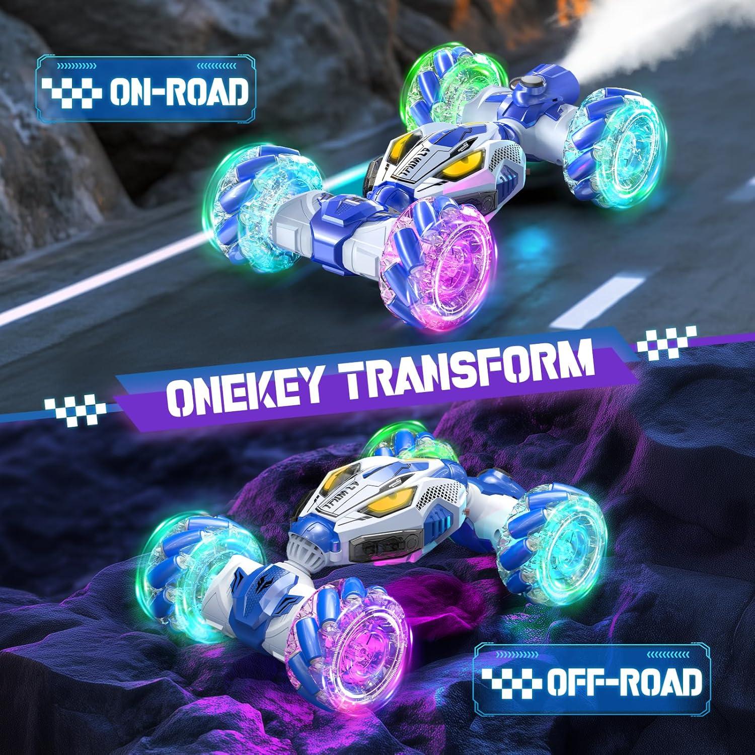 Coche de Acrobacias RC FLUESTON 4WD Detección de Gestos