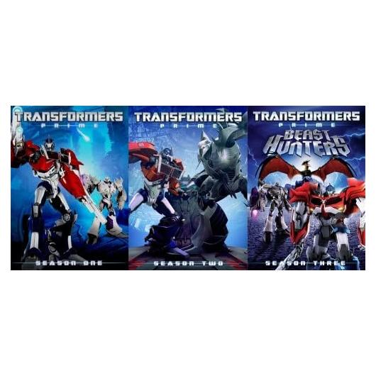 Transformers Prime: Serie Completa en DVD - Temporadas 1 a 3