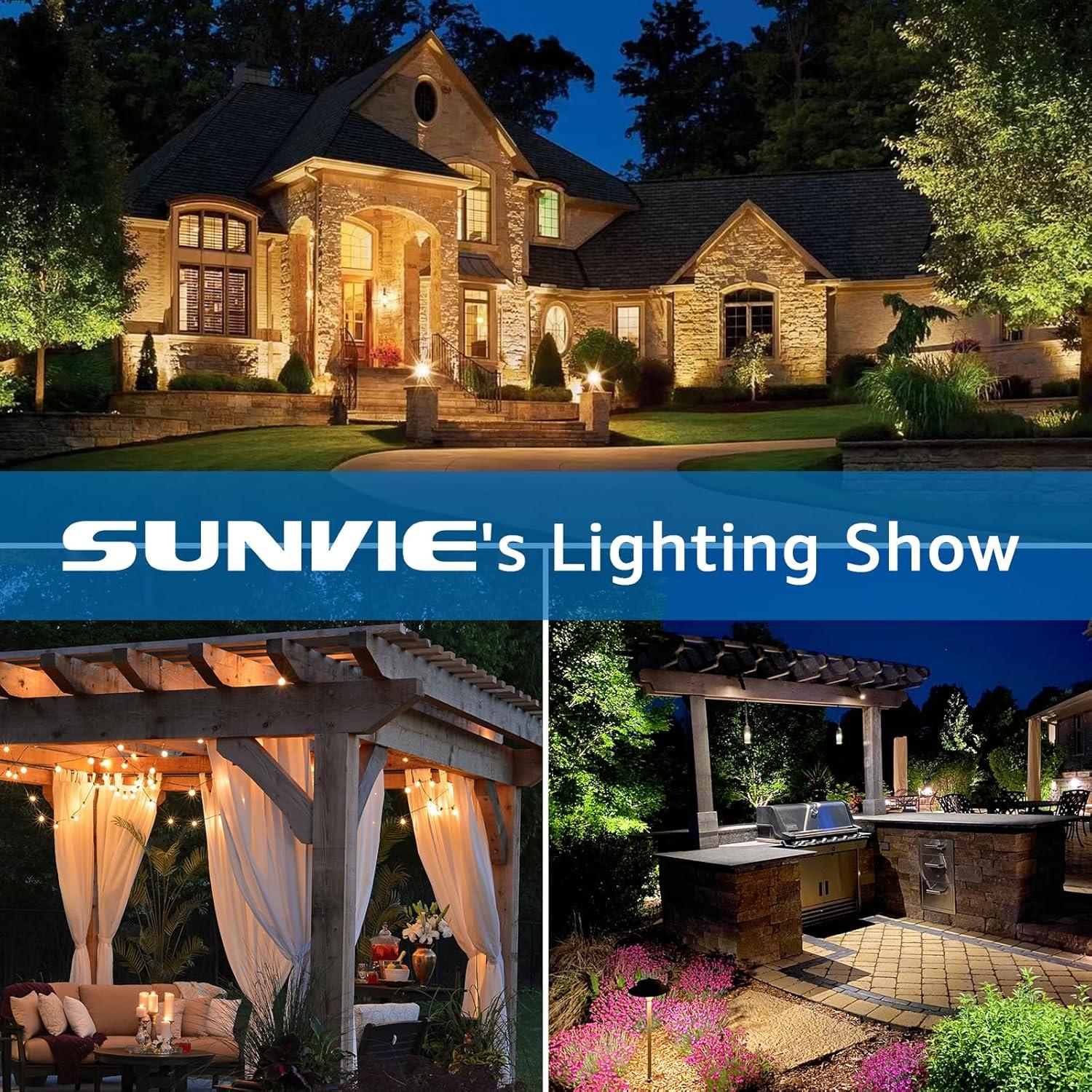 Transformador de Iluminación de Paisaje SUNVIE 200W 12V/14V