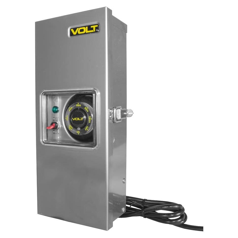 Transformador Bajo Voltaje VOLT 100W Slim Line con Temporizador