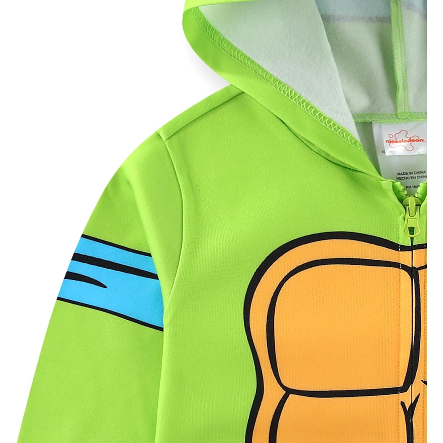 Sudadera con capucha Nickelodeon TMNT Leonardo para niños