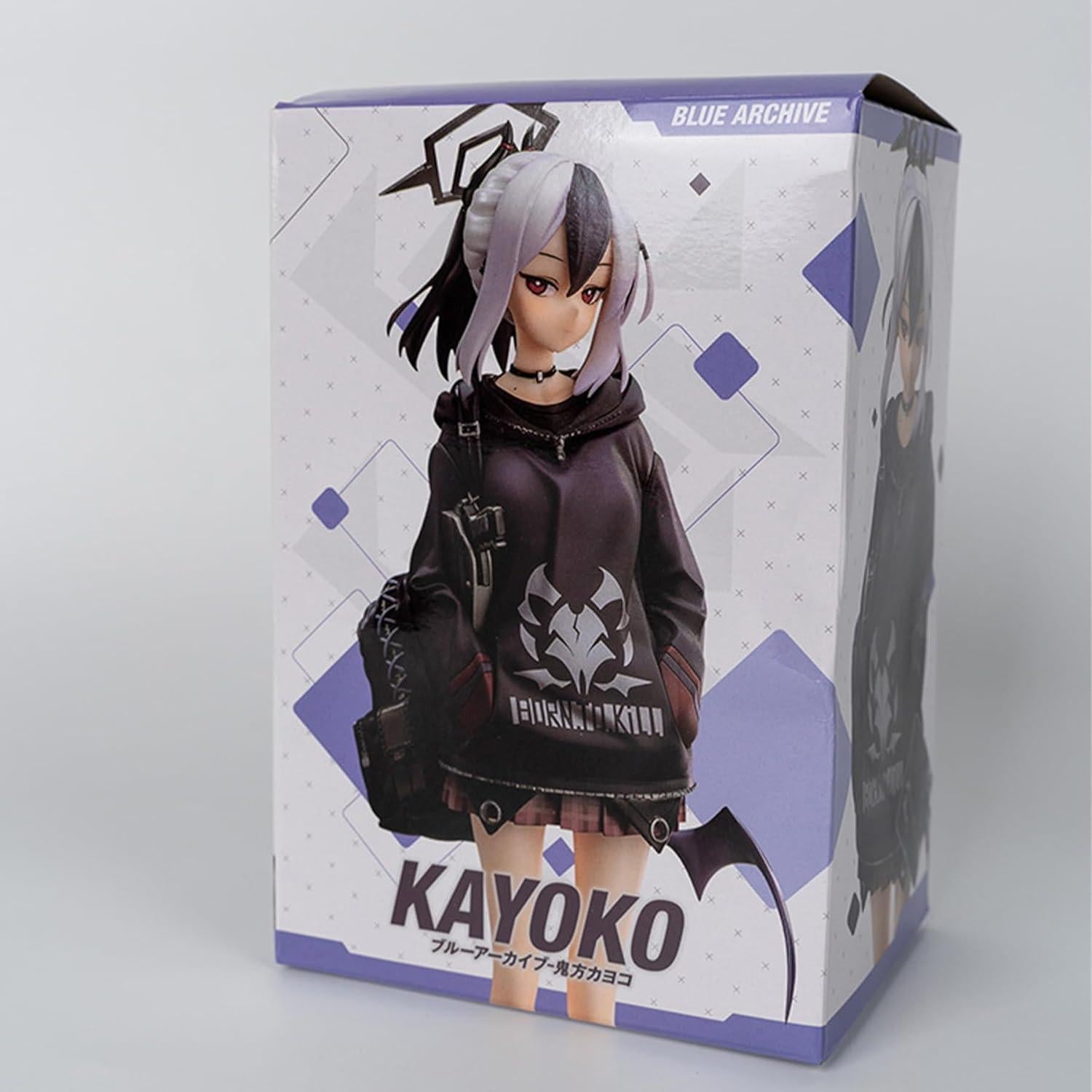 Figura Kayoko 1/7 Blue Archive PVC 24.9 cm Adorno de Escritorio