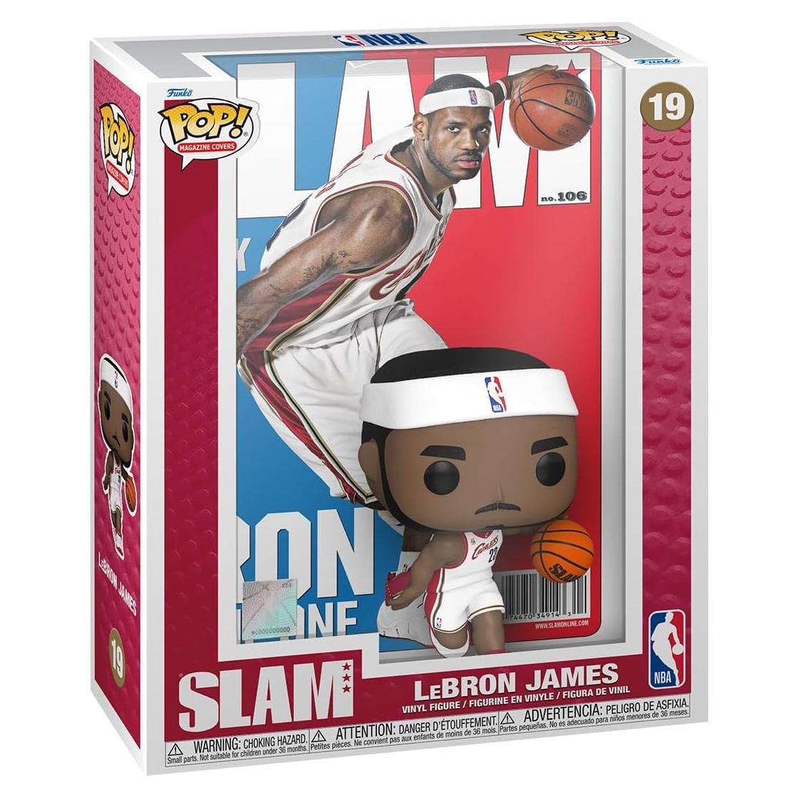 Figura Funko Pop! LeBron James NBA Slam - Vinilo Coleccionable