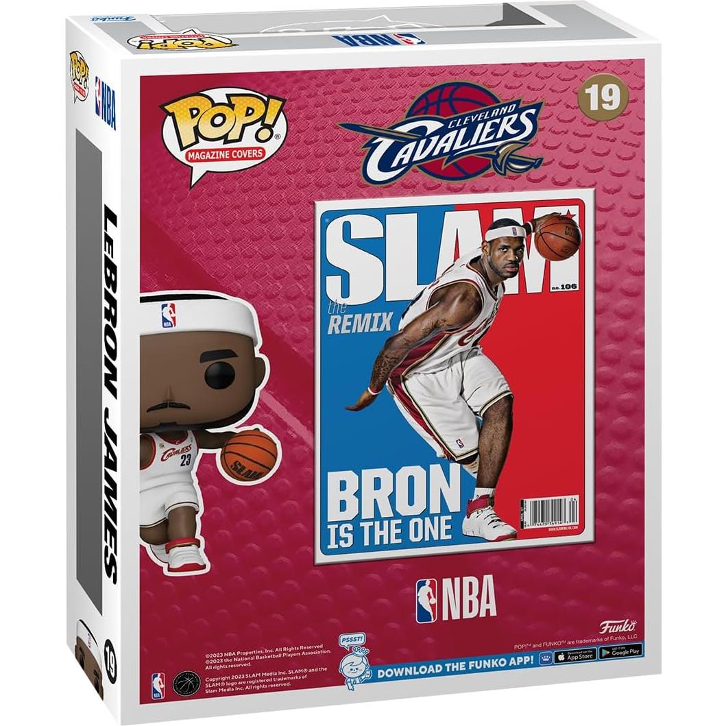 Figura Funko Pop! LeBron James NBA Slam - Vinilo Coleccionable