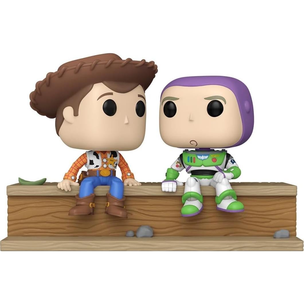 Funko Pop! Toy Story 30 Aniversario Woody y Buzz - Figura 12.7 cm