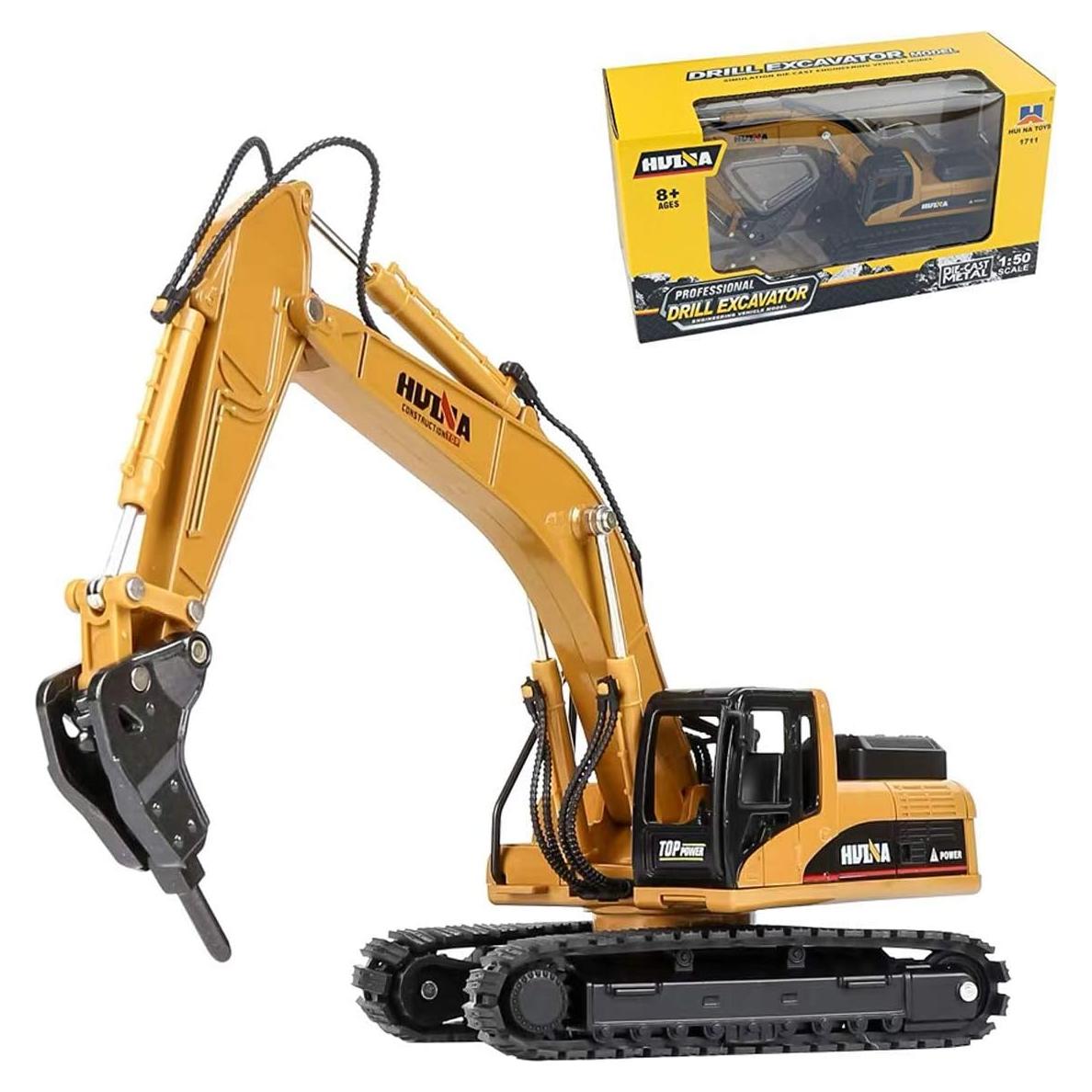 Excavadora a Escala 1:50 Gemini&Genius para Niños