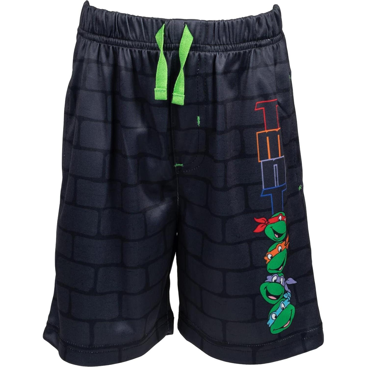 Conjunto 3 Piezas Tortugas Ninja Niños - Camiseta, Sin Mangas, Pantalones