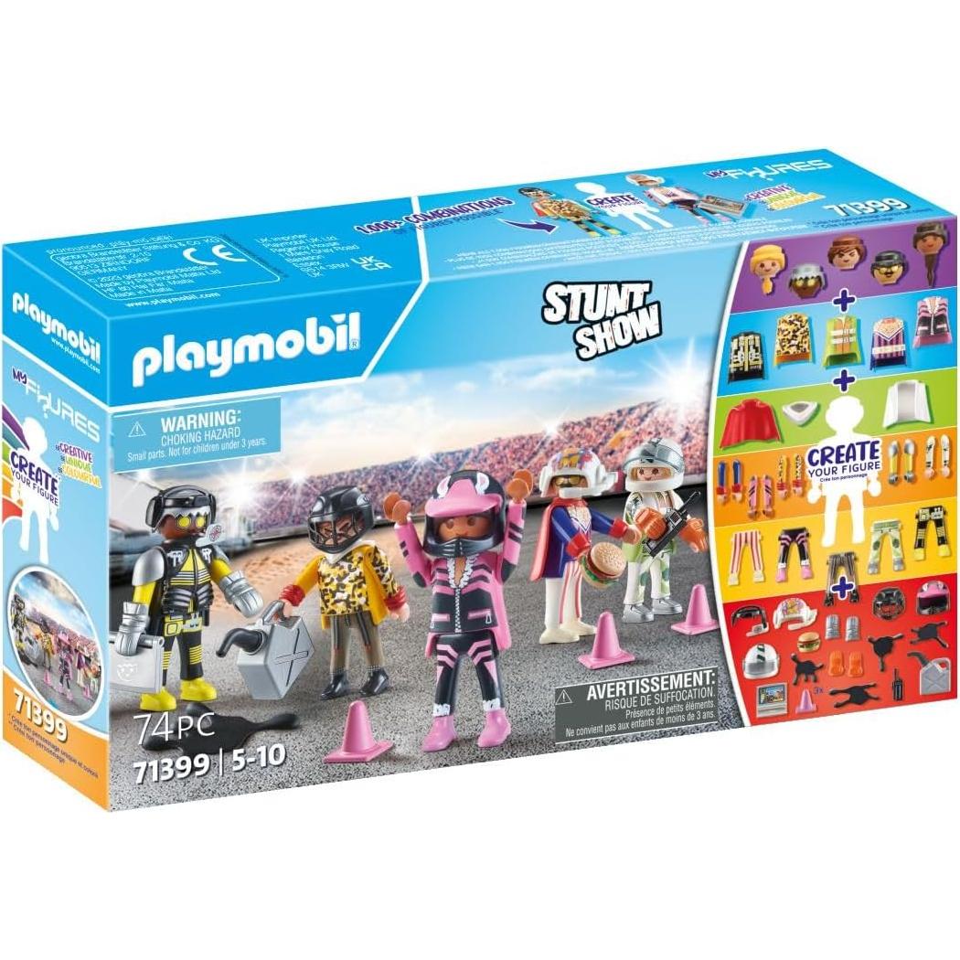 Playmobil Mis Figuras Espectáculo Acrobático 71399 - 74 Piezas