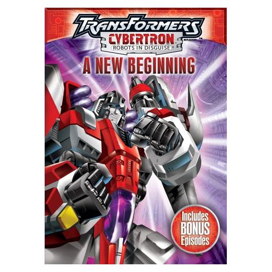 Transformers Cybertron DVD - Robots en Disfraz, 1h28m