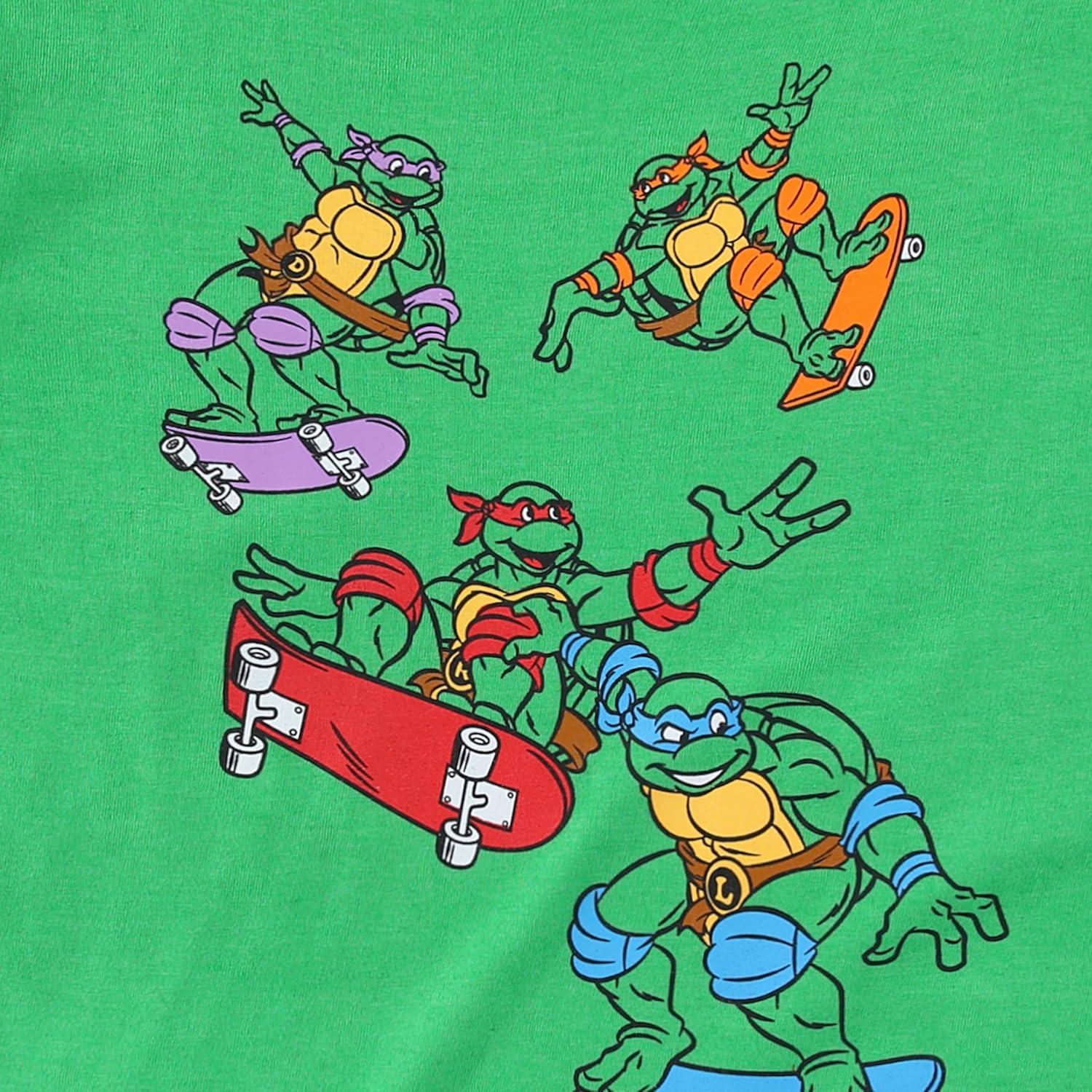 Conjunto camiseta y pantalones cortos Nickelodeon Tortugas Ninja