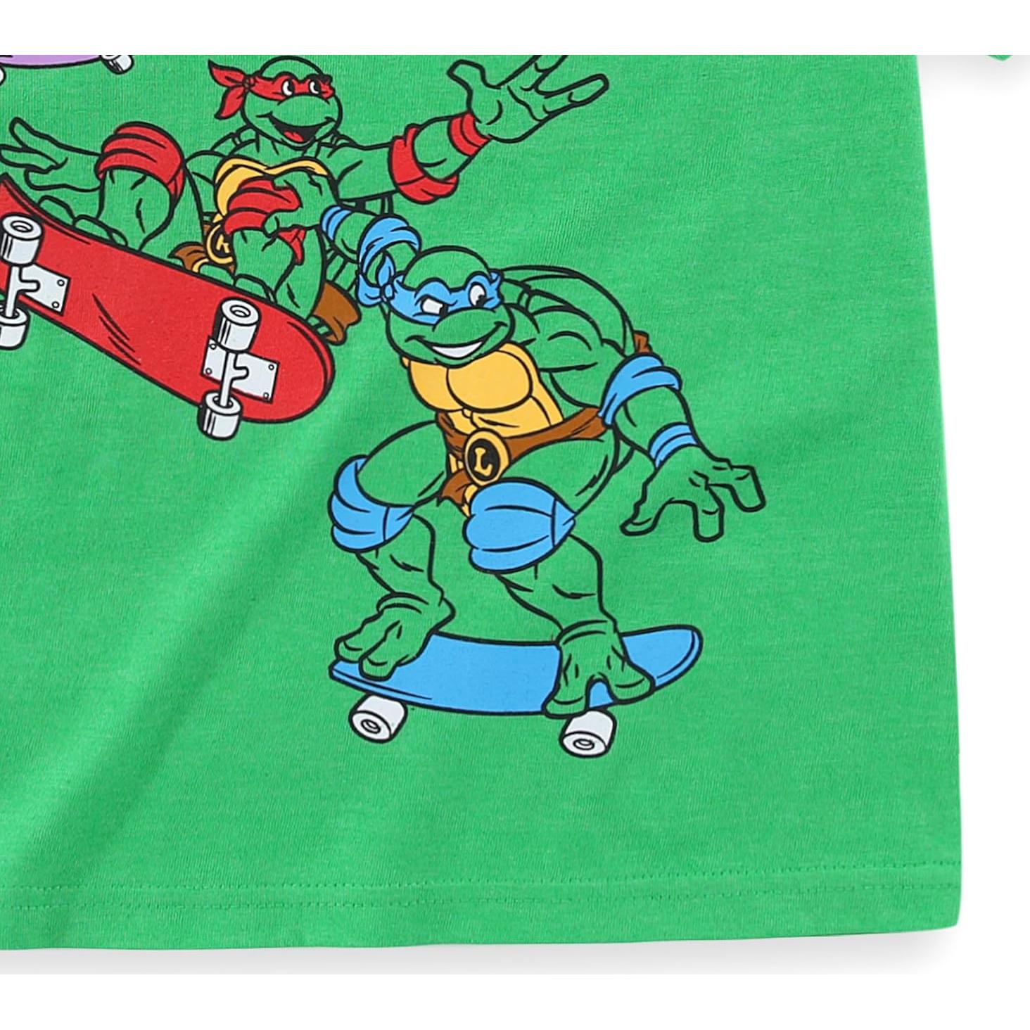 Conjunto camiseta y pantalones cortos Nickelodeon Tortugas Ninja