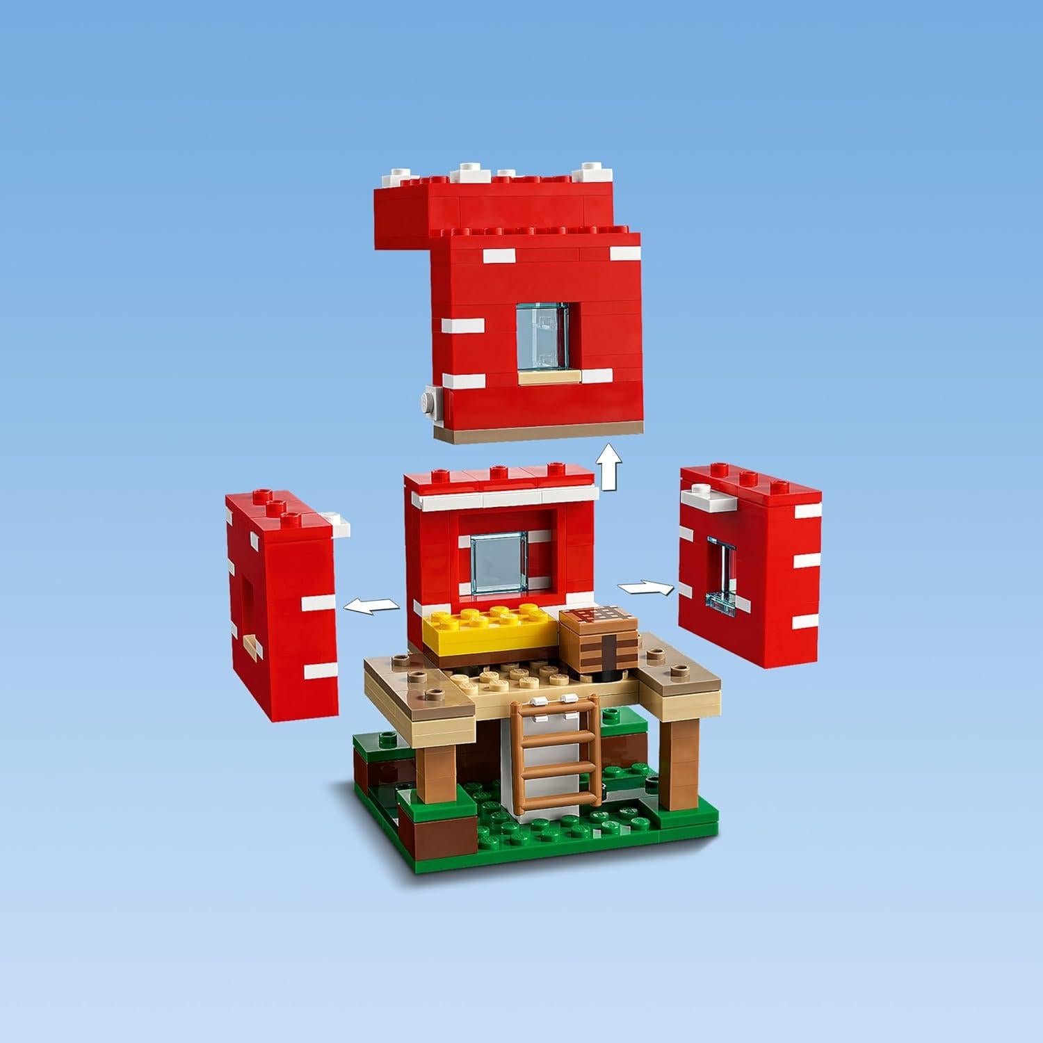 LEGO Minecraft La Casa Hongo 21179 Juguete de Construcción 272 Piezas