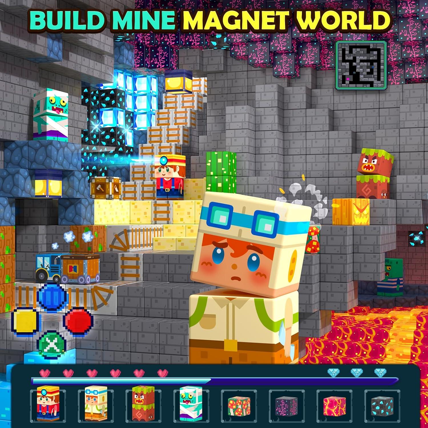 Bloques Magnéticos 150 PCS Soyee Juguetes STEM para Niños 3-12 Años