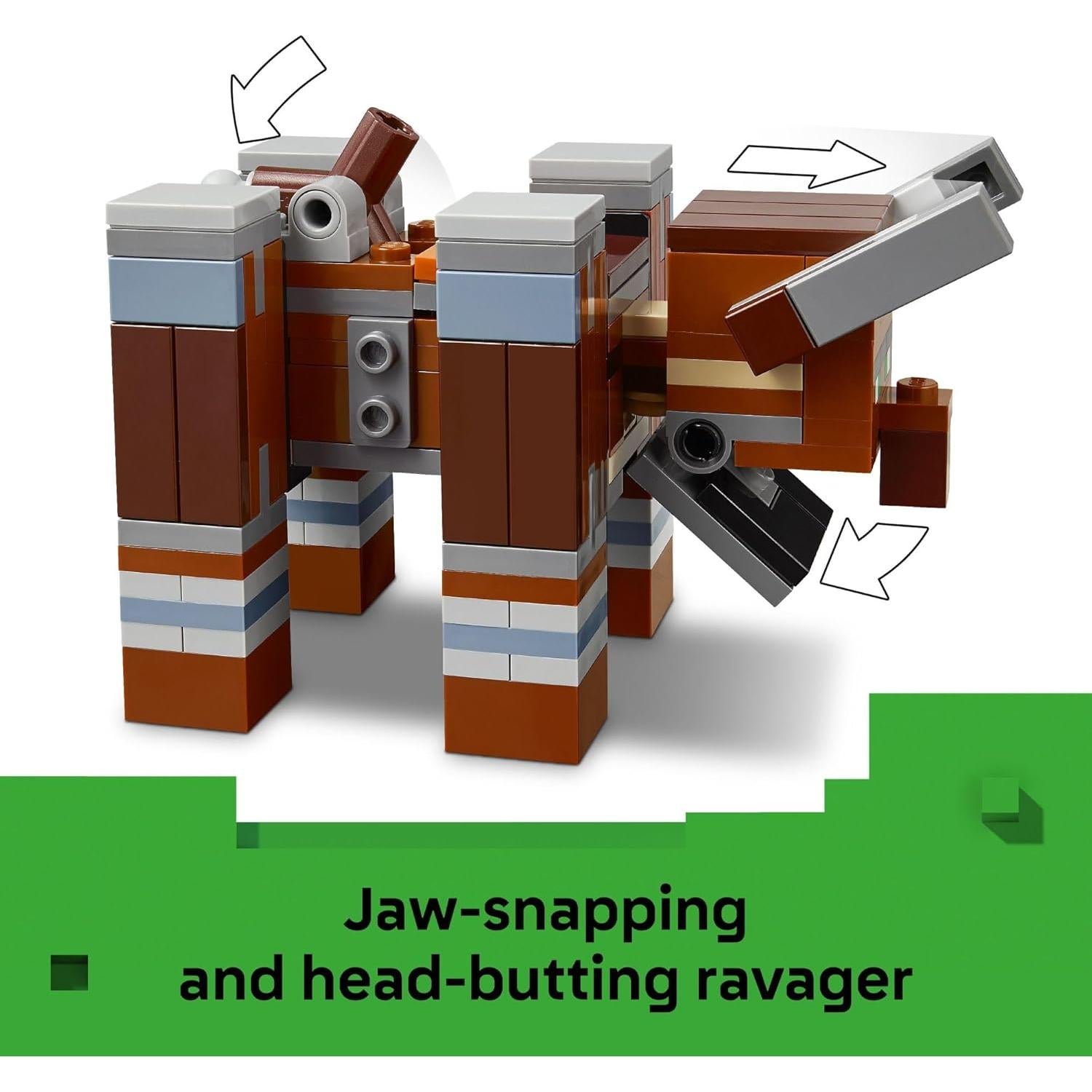 LEGO Minecraft Puesto Avanzado Saqueadores 21278 - 665 Piezas