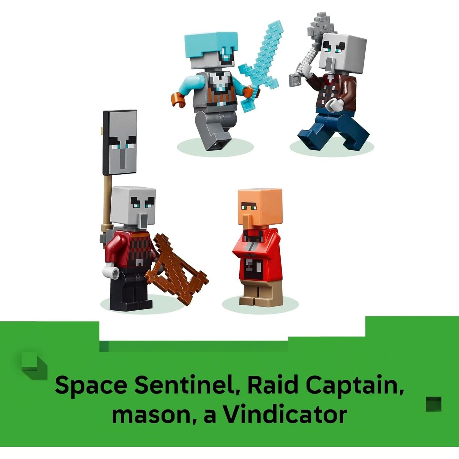 LEGO Minecraft Puesto Avanzado Saqueadores 21278 - 665 Piezas