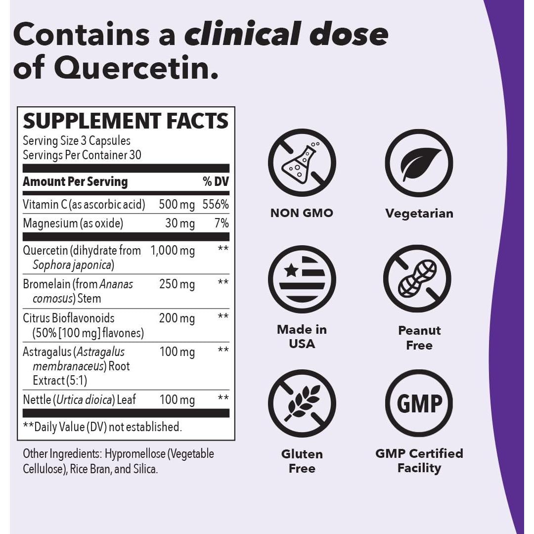 Breathe-X LifeSeasons - Suplemento Alivio Alergias 90 Cápsulas