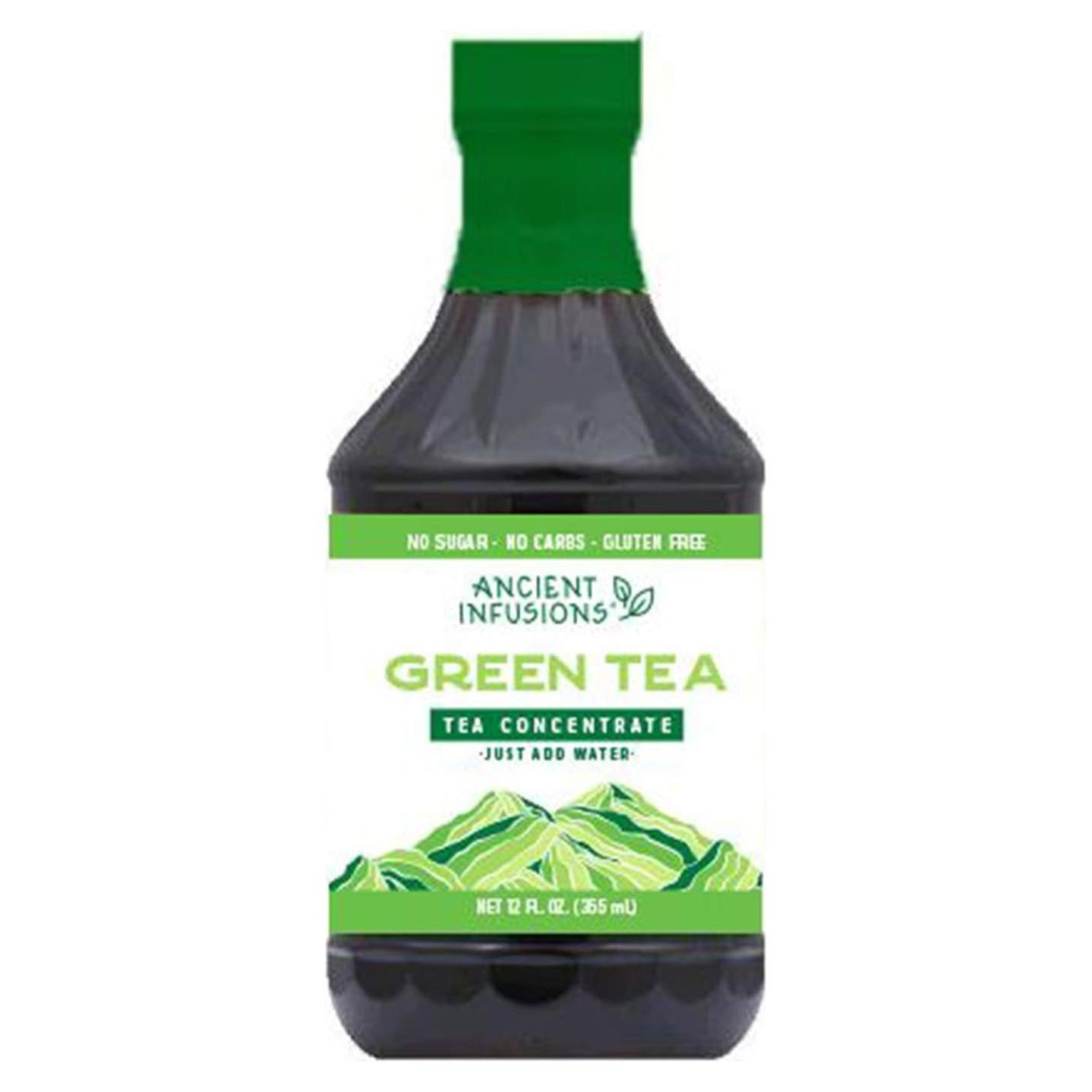 Concentrado de Té Verde Infusiones Antiguas - 2 Botellas 12 oz