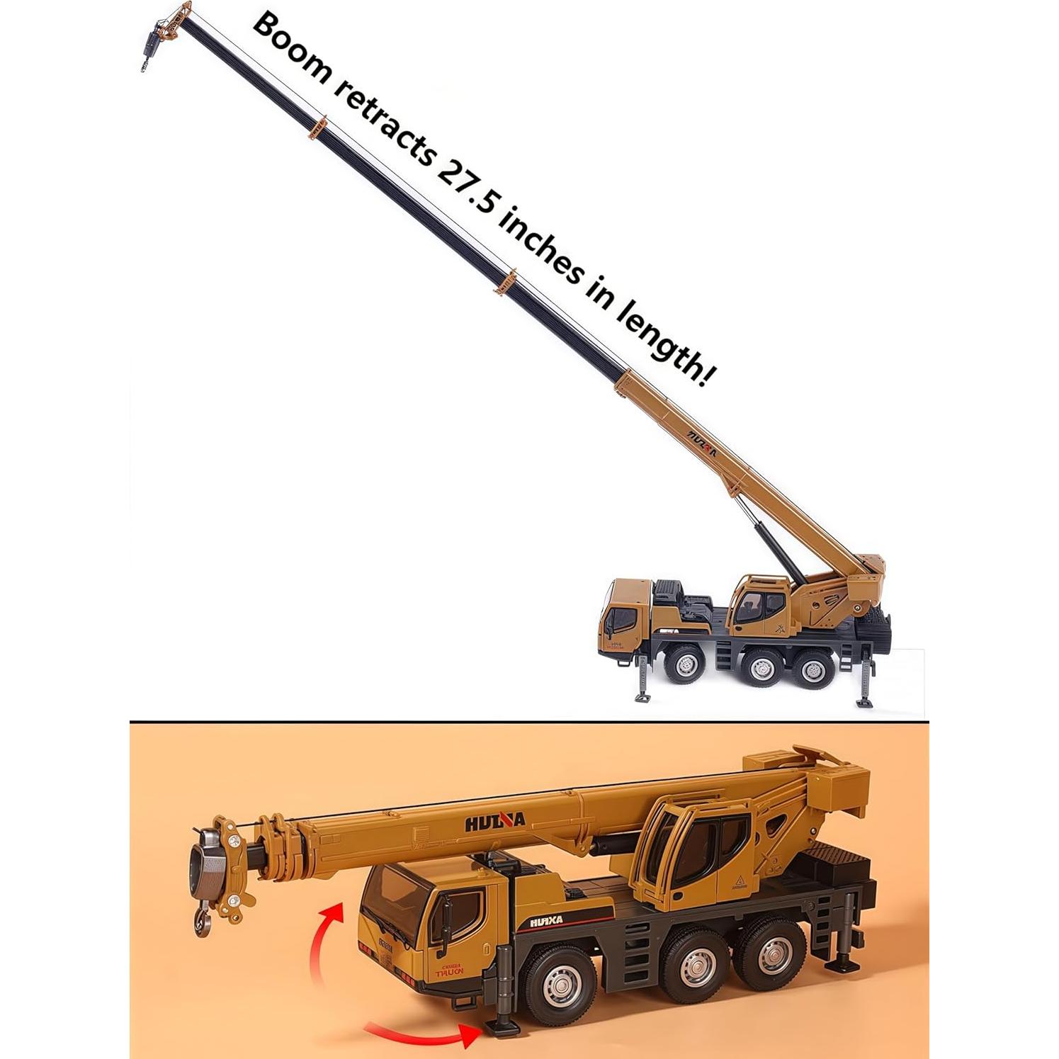 Camión Grúa de Aleación Gemini 20 cm para Niños