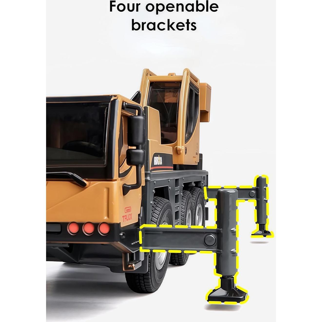 Camión Grúa de Aleación Gemini 20 cm para Niños