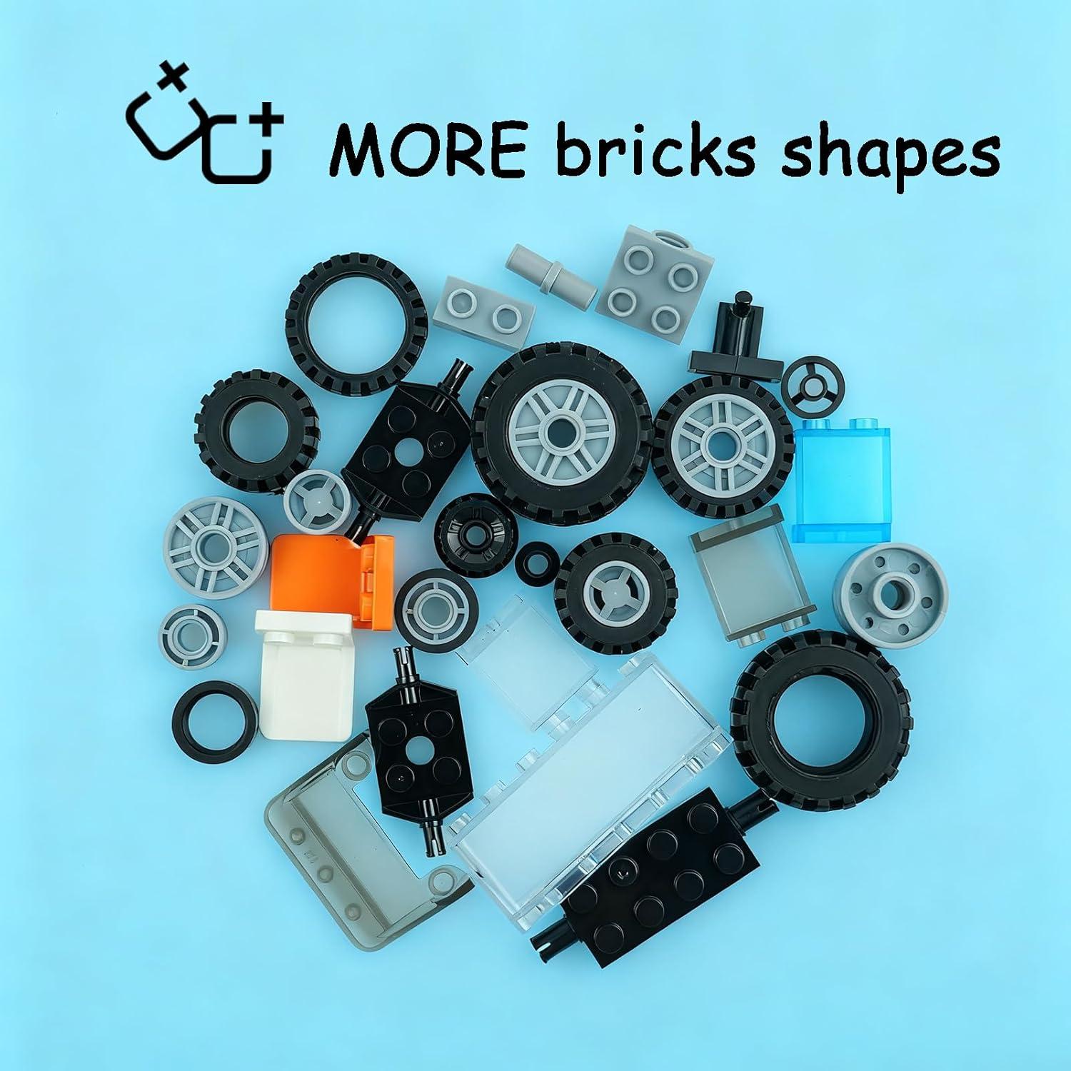 Conjunto de Ruedas y Ejes Pamvava - 298 Piezas para Juguetes