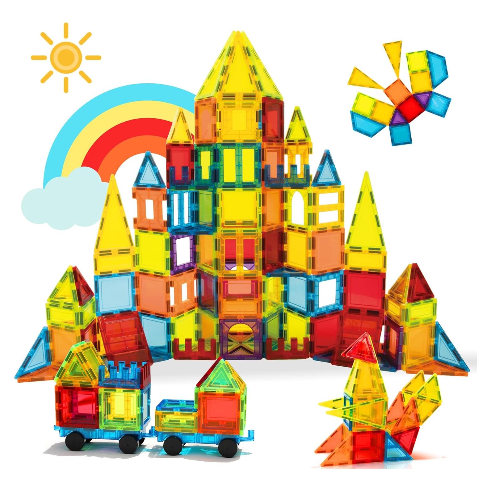 Bloques Magnéticos W WISE BLOCK 131 Piezas para Niños 3+