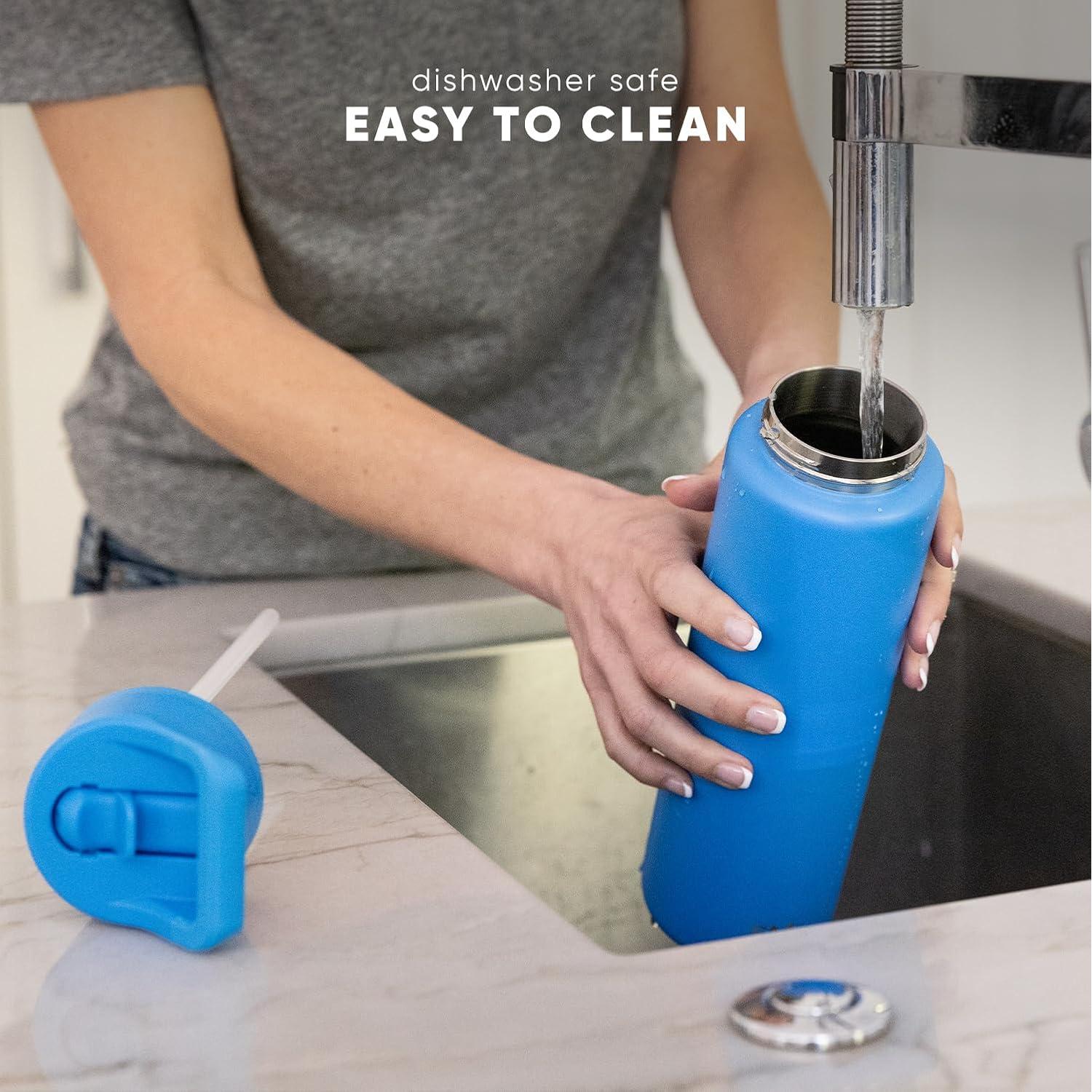 Botella de Agua Simple Modern TMNT 30oz Acero Inoxidable