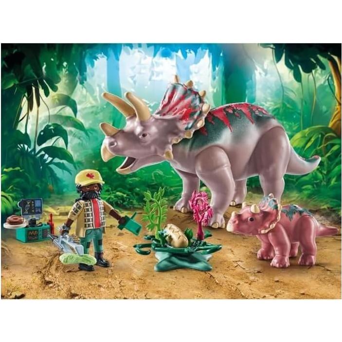 Set de Triceratops Playmobil 71821 - Dinosaurios Educativos
