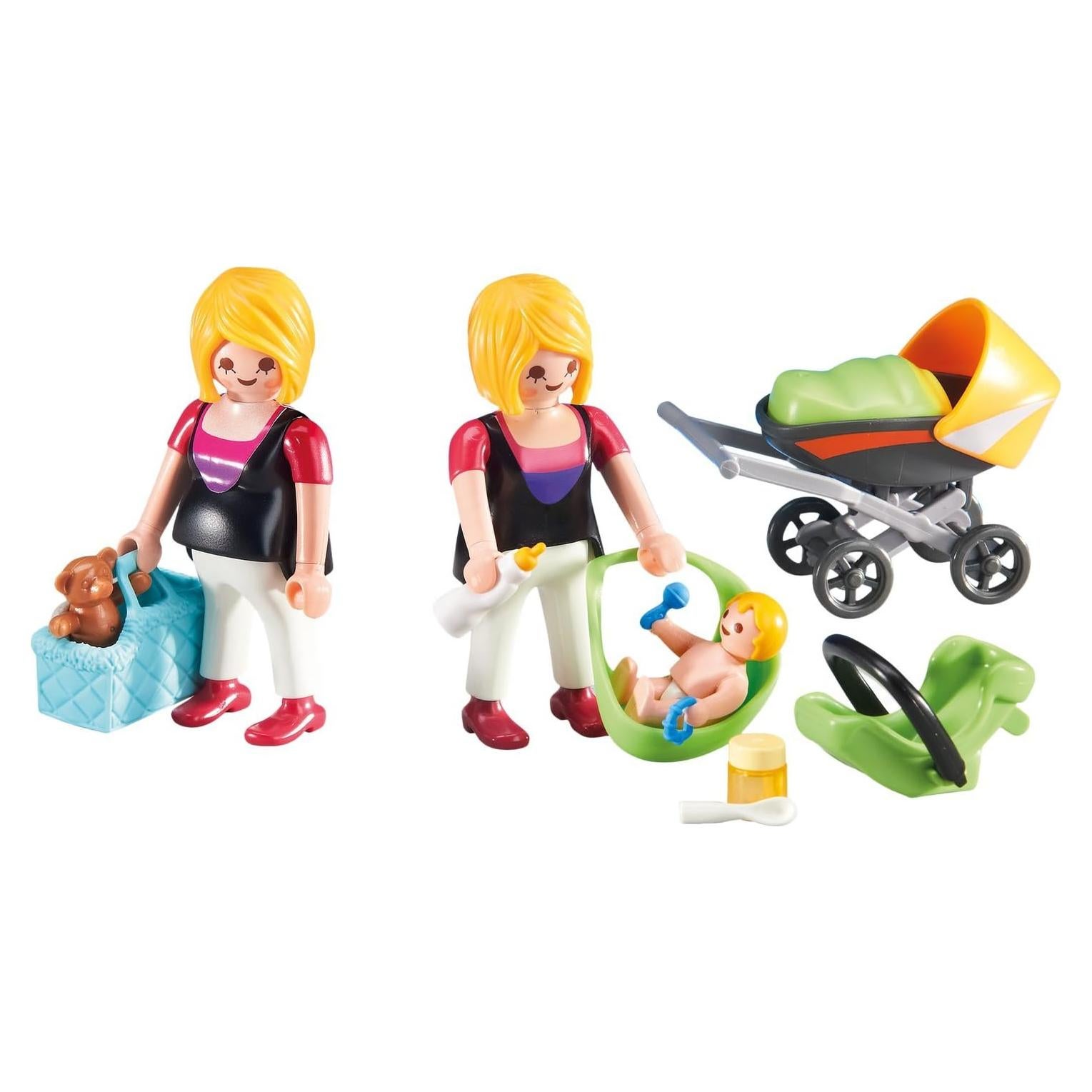 Accesorios Playmobil Madre Embarazada con Bebé 6447