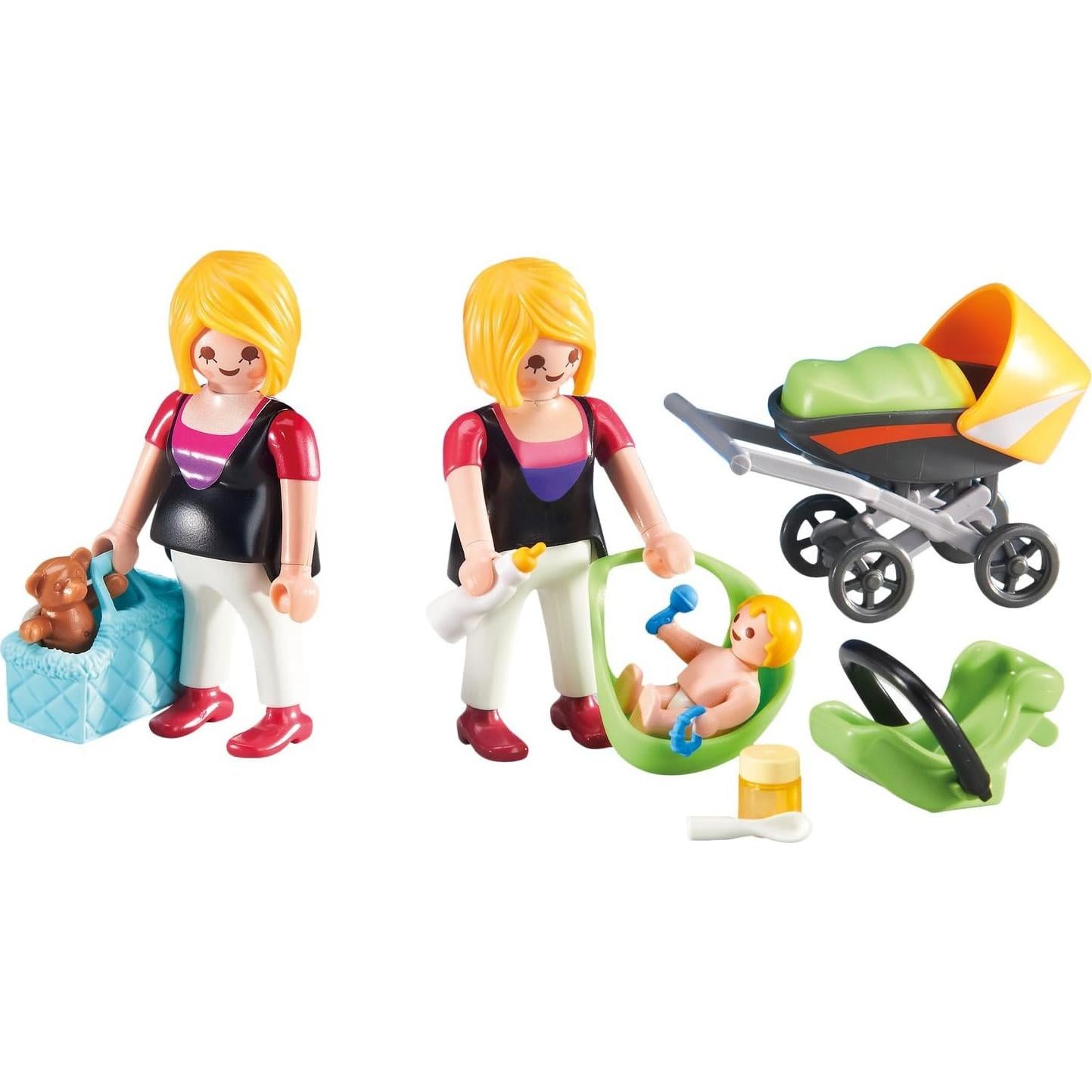 Accesorios Playmobil Madre Embarazada con Bebé 6447