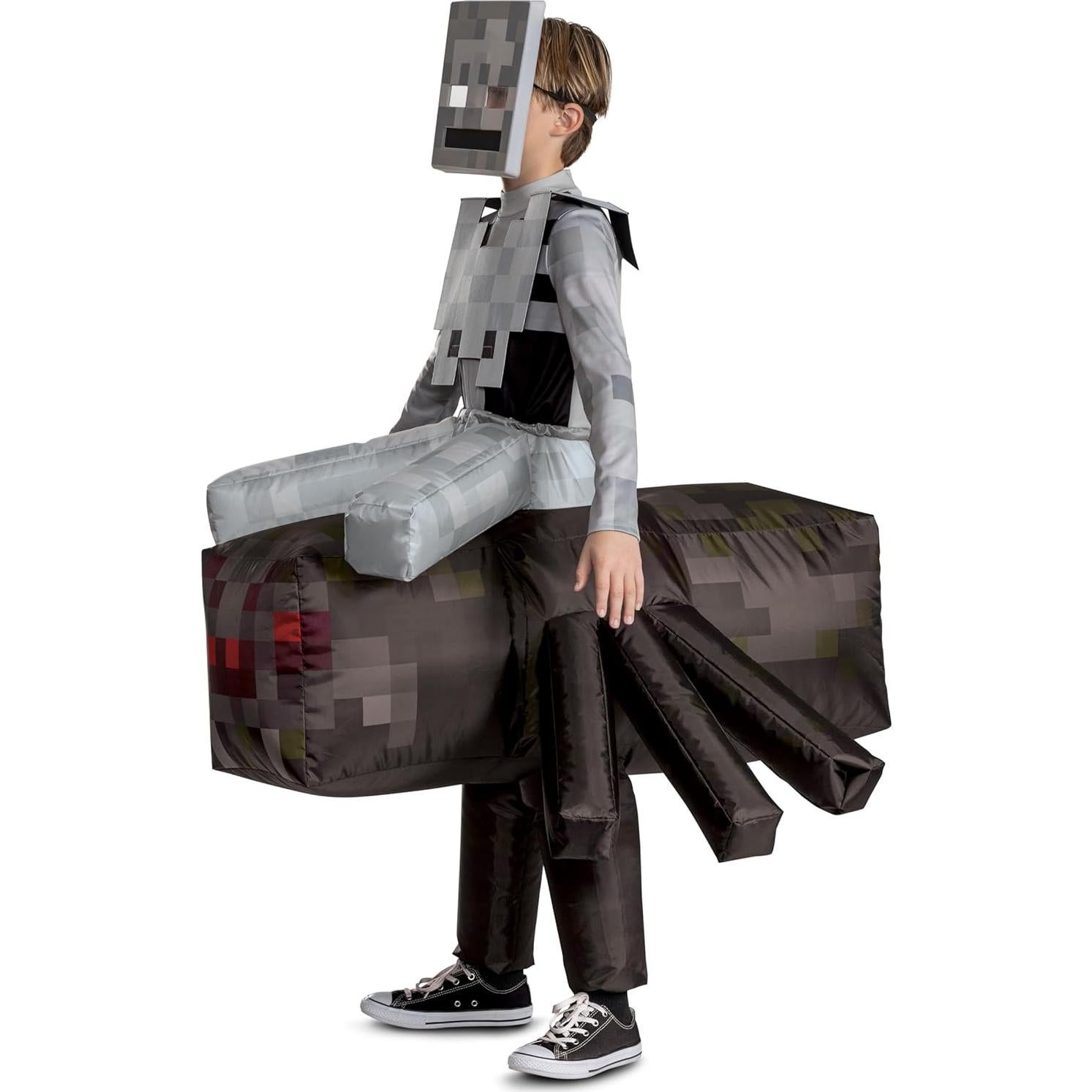 Disfraz Inflable Jinete de Araña Minecraft S (4-6)