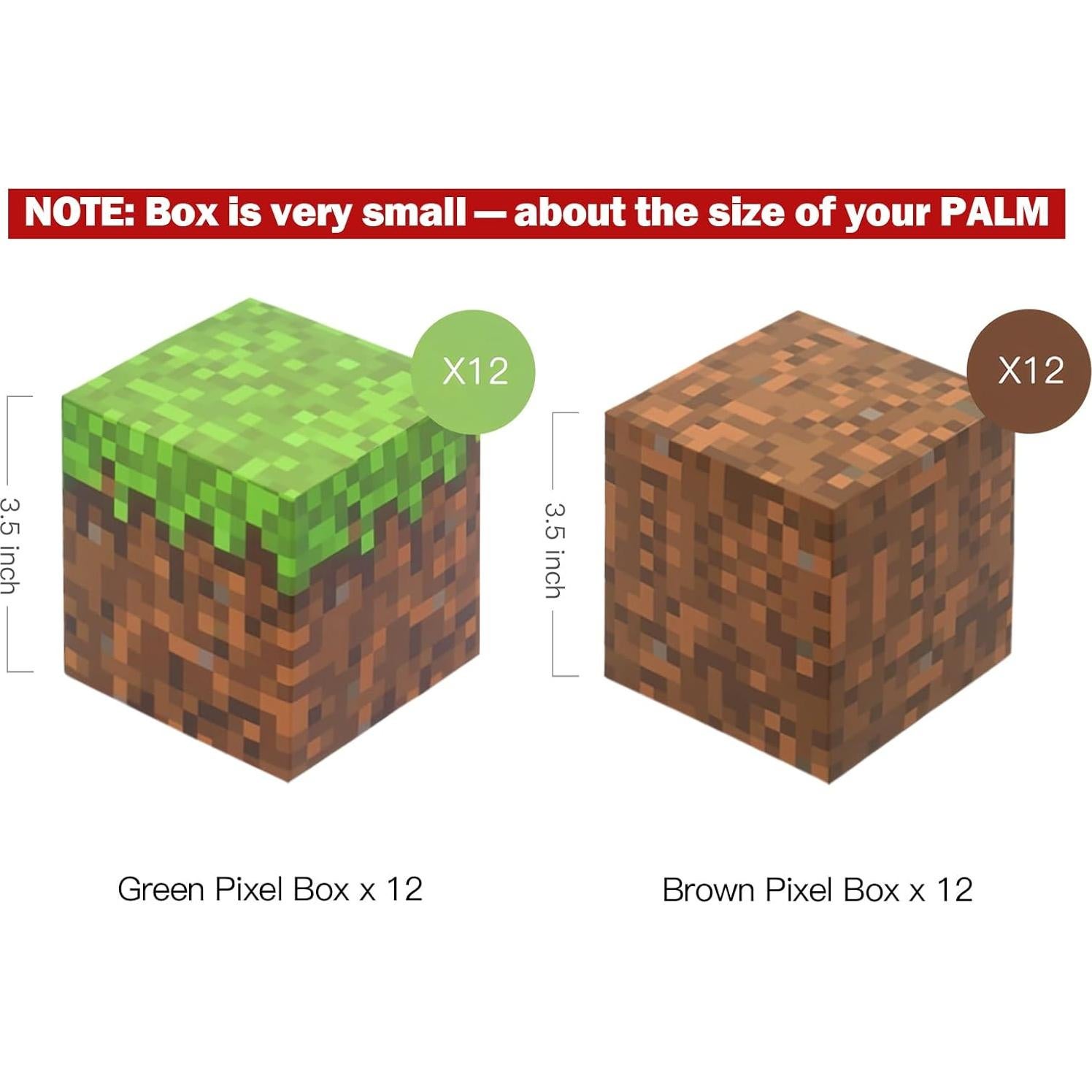 Cajas de Golosinas Ocnova 24 Pcs para Fiestas de Videojuegos