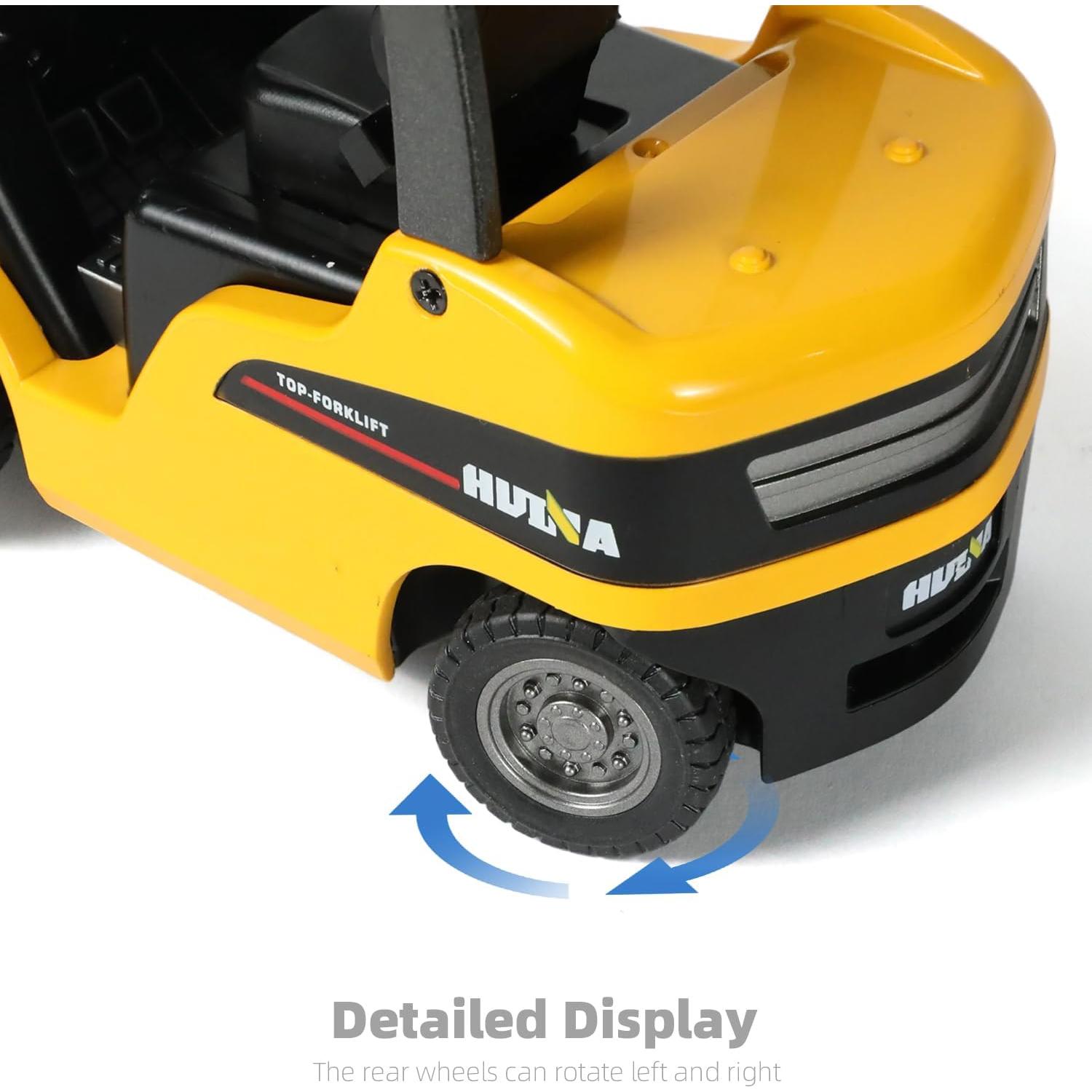 Montacargas Elevable SHINESIGNAL Amarillo 1:20 Metal 0.54 kg