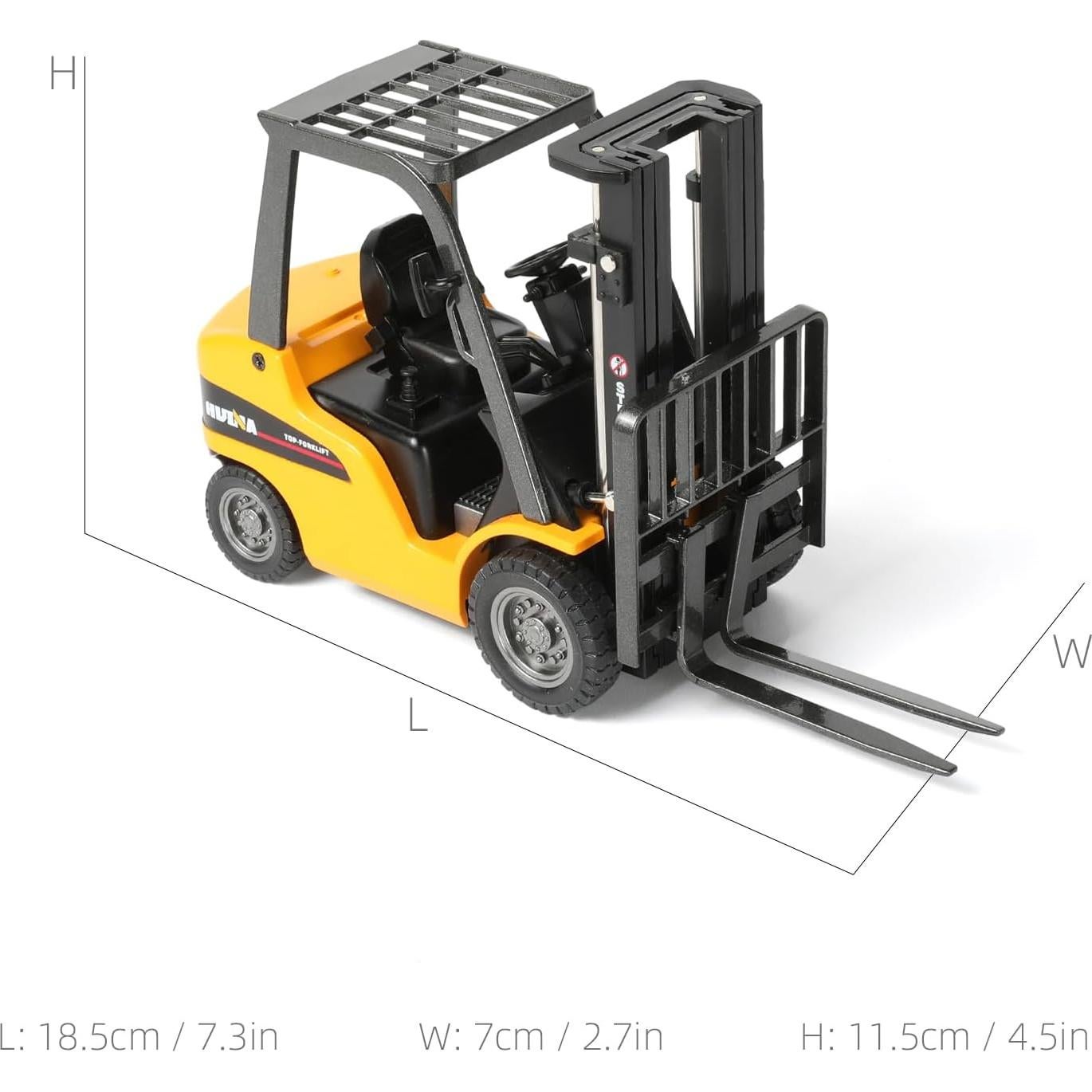 Montacargas Elevable SHINESIGNAL Amarillo 1:20 Metal 0.54 kg