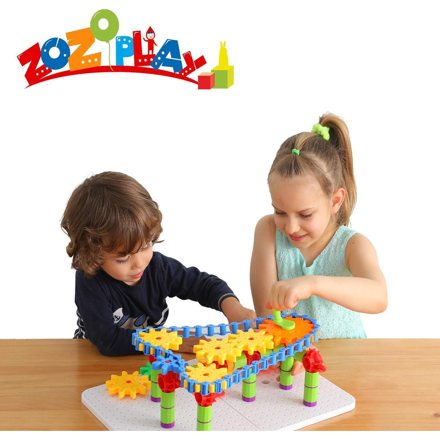 Juguete de Aprendizaje STEM ZoZoplay - 170 Piezas Engranajes