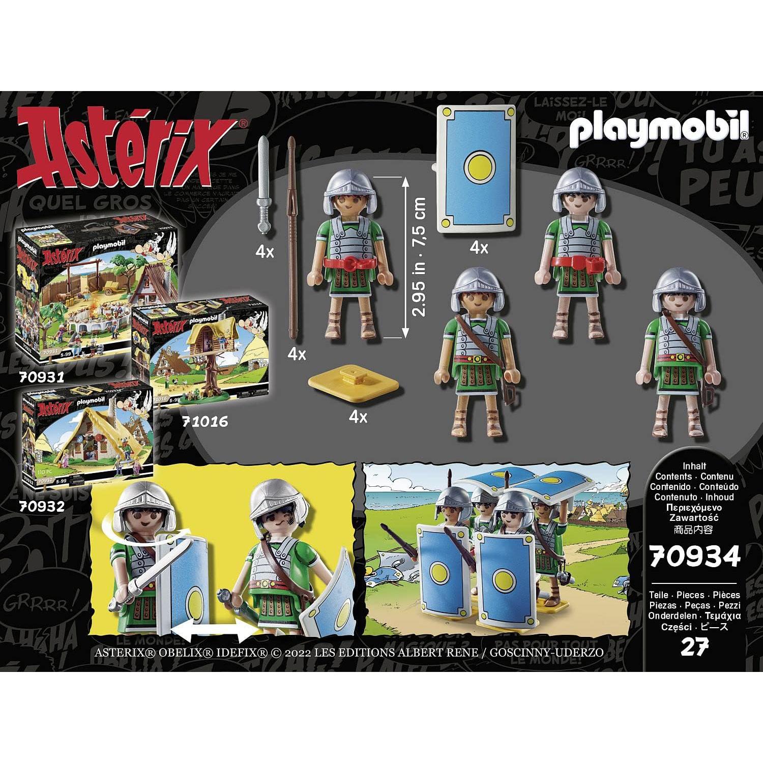 Colección Playmobil Asterix y Obelix Tropa Romana 70934