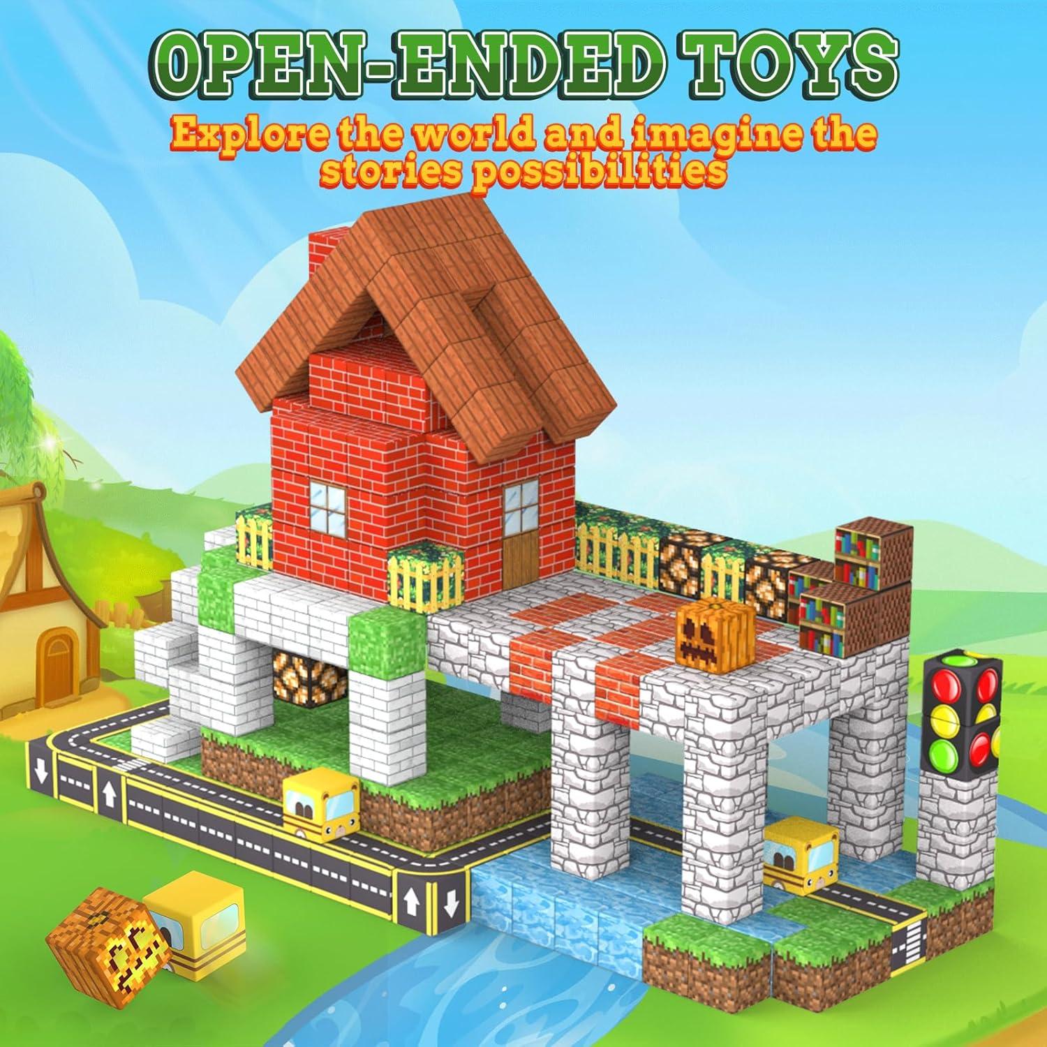 Bloques Magnéticos 100PCS - Juguete Educativo STEM 3+ Años