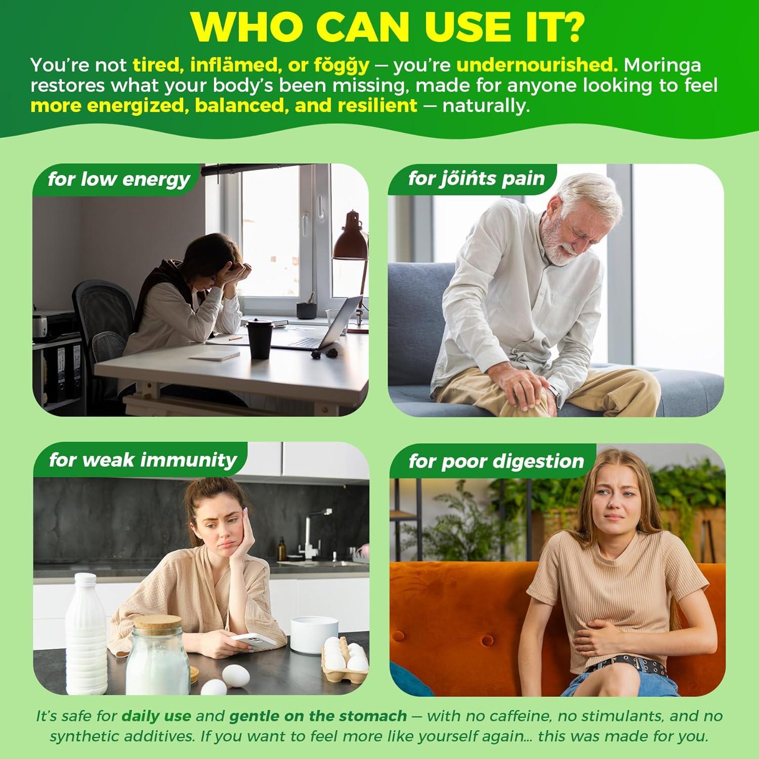 Gomitas de Moringa Espirulina EnvyCure 60 Unidades 1000mg