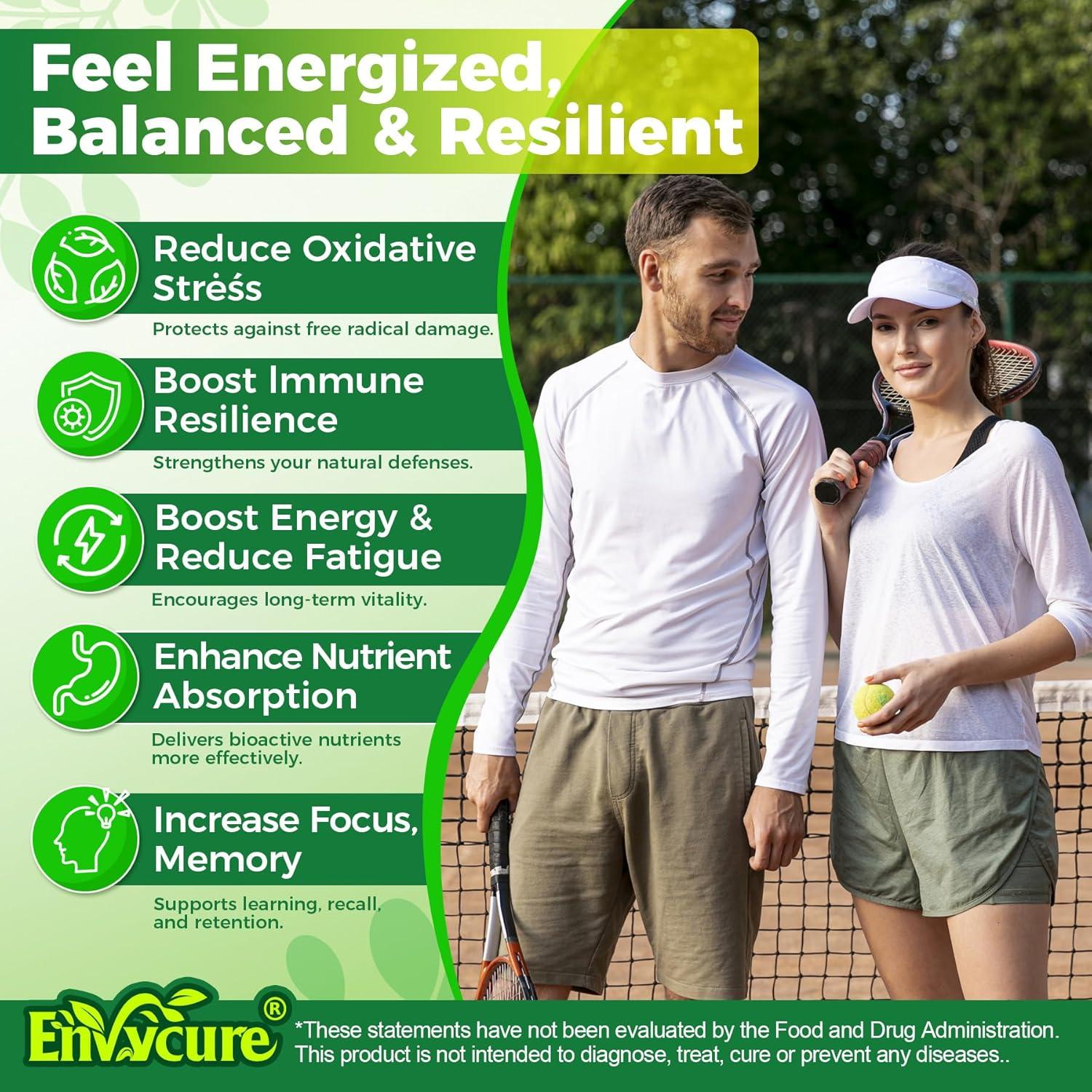 Gomitas de Moringa Espirulina EnvyCure 60 Unidades 1000mg